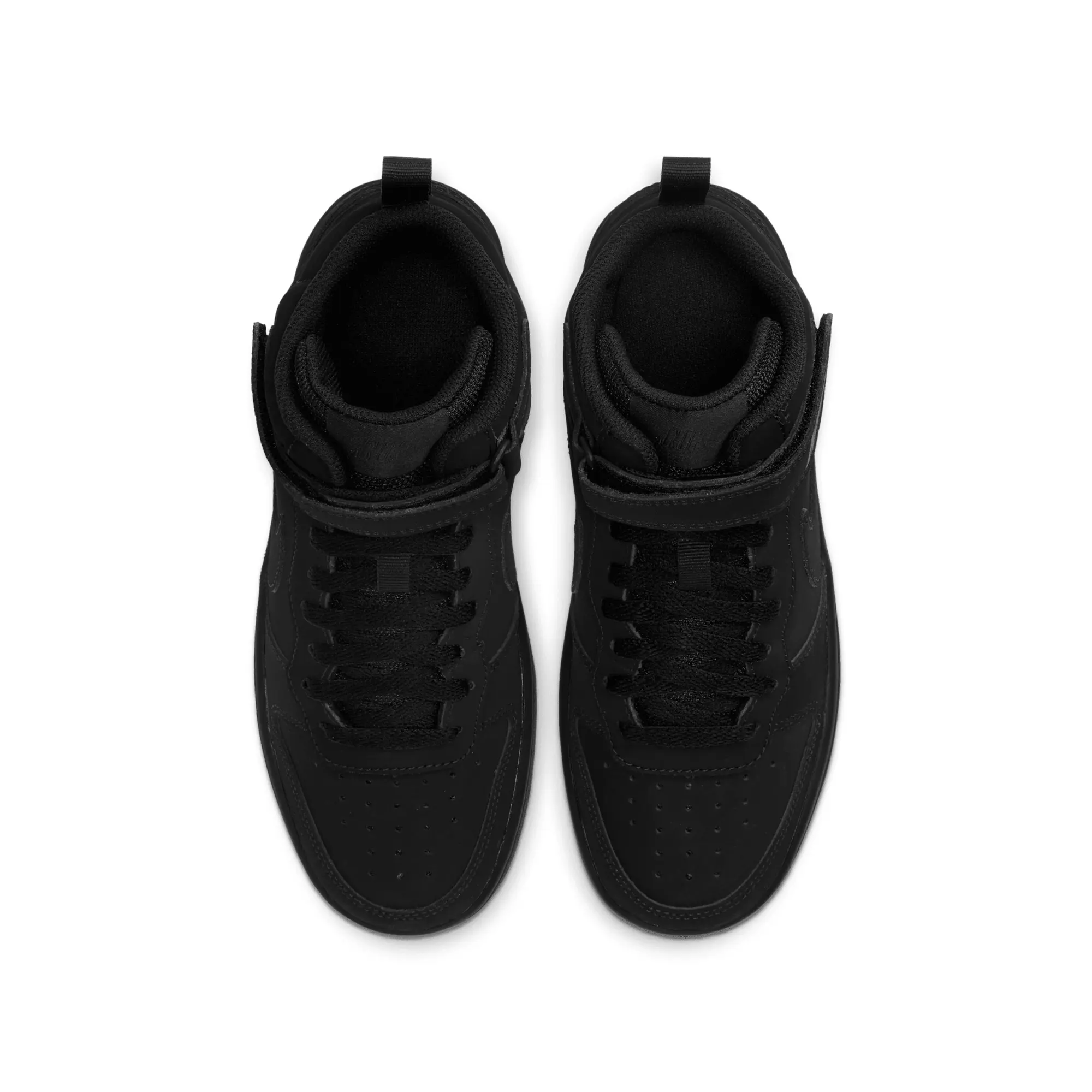 Nike Court Borough Mid 2 Big Kids' Shoes - Black