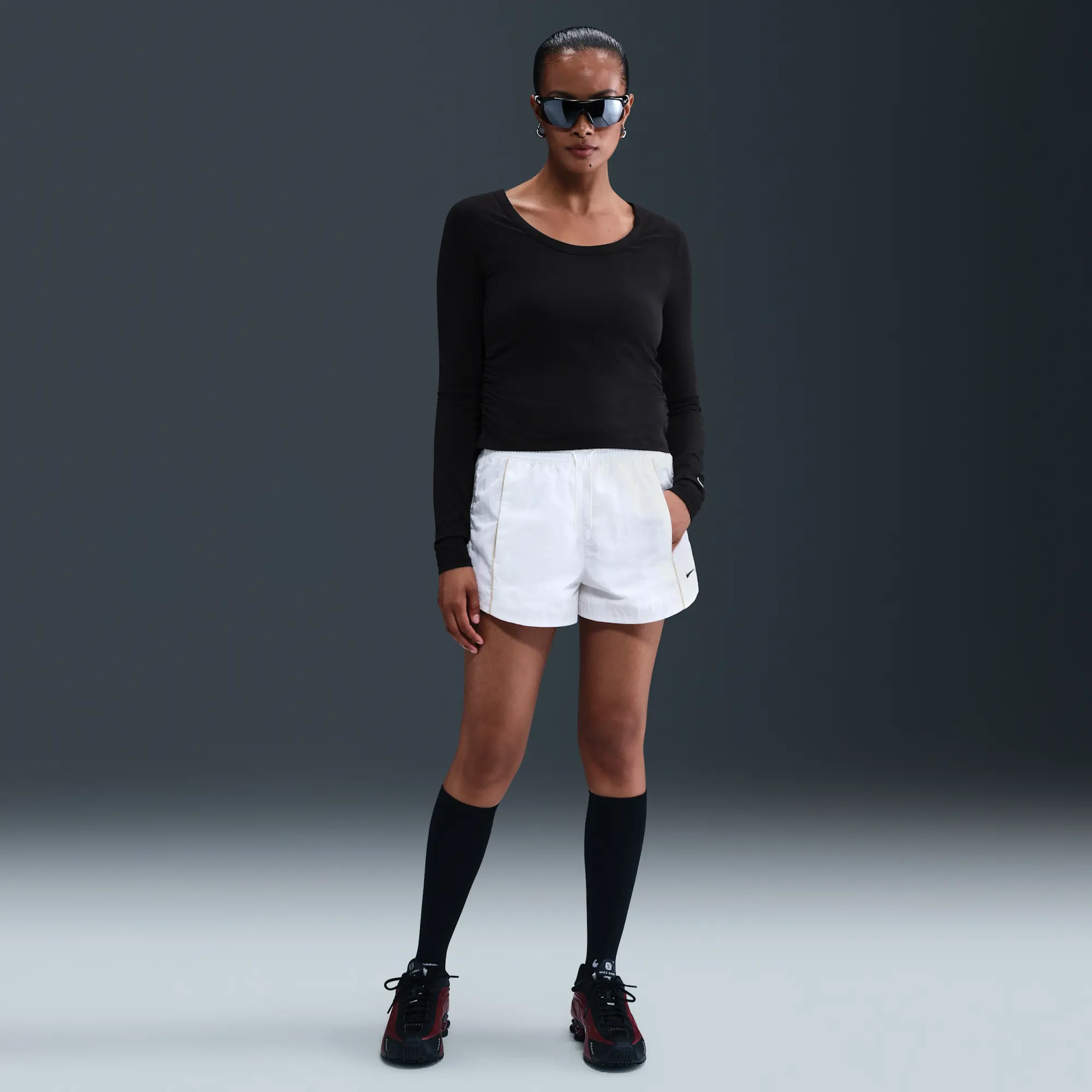 Nike Sportswear Chill Knit Women's Long-Sleeve Top - Black