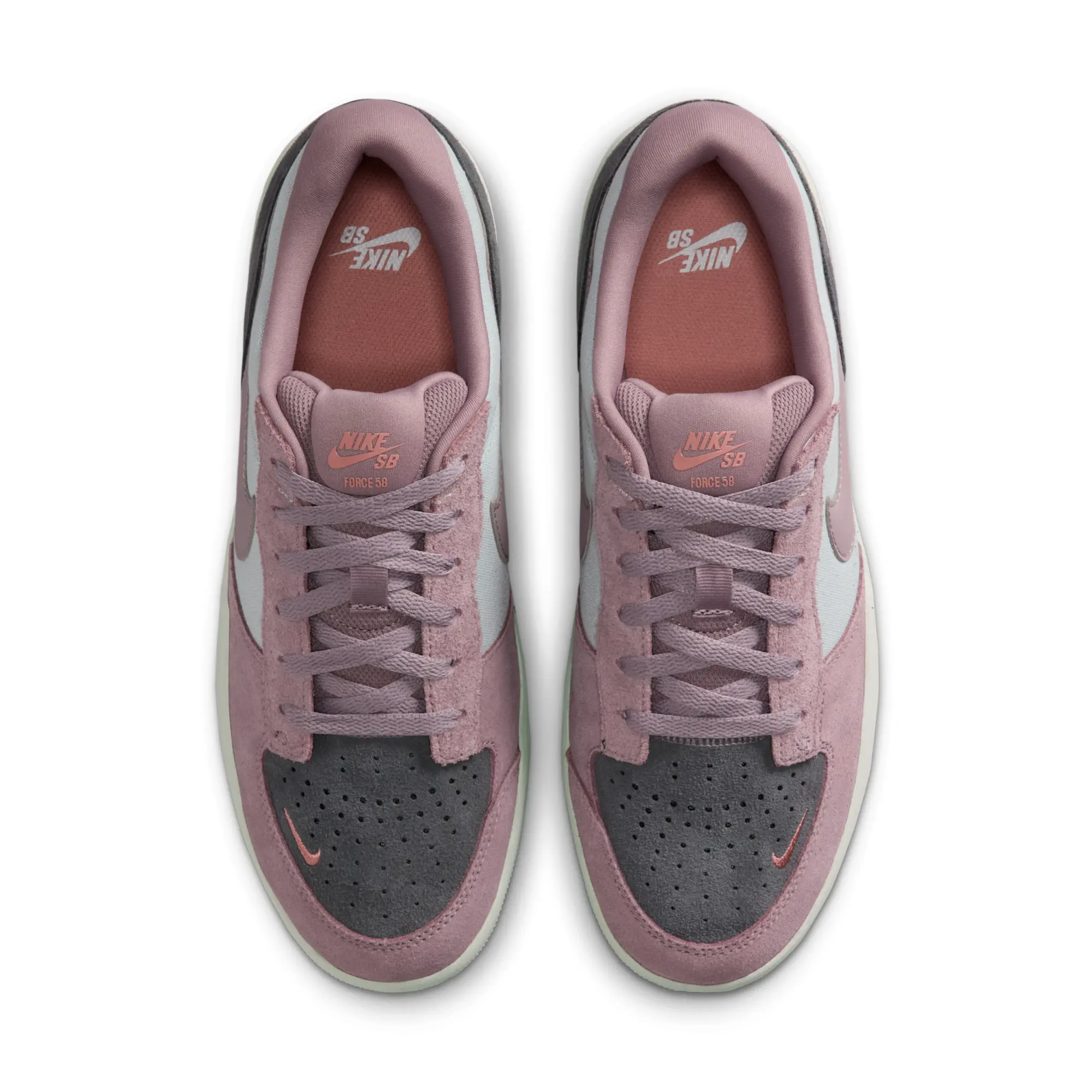 Nike SB Force 58 Skate Shoes - Grey