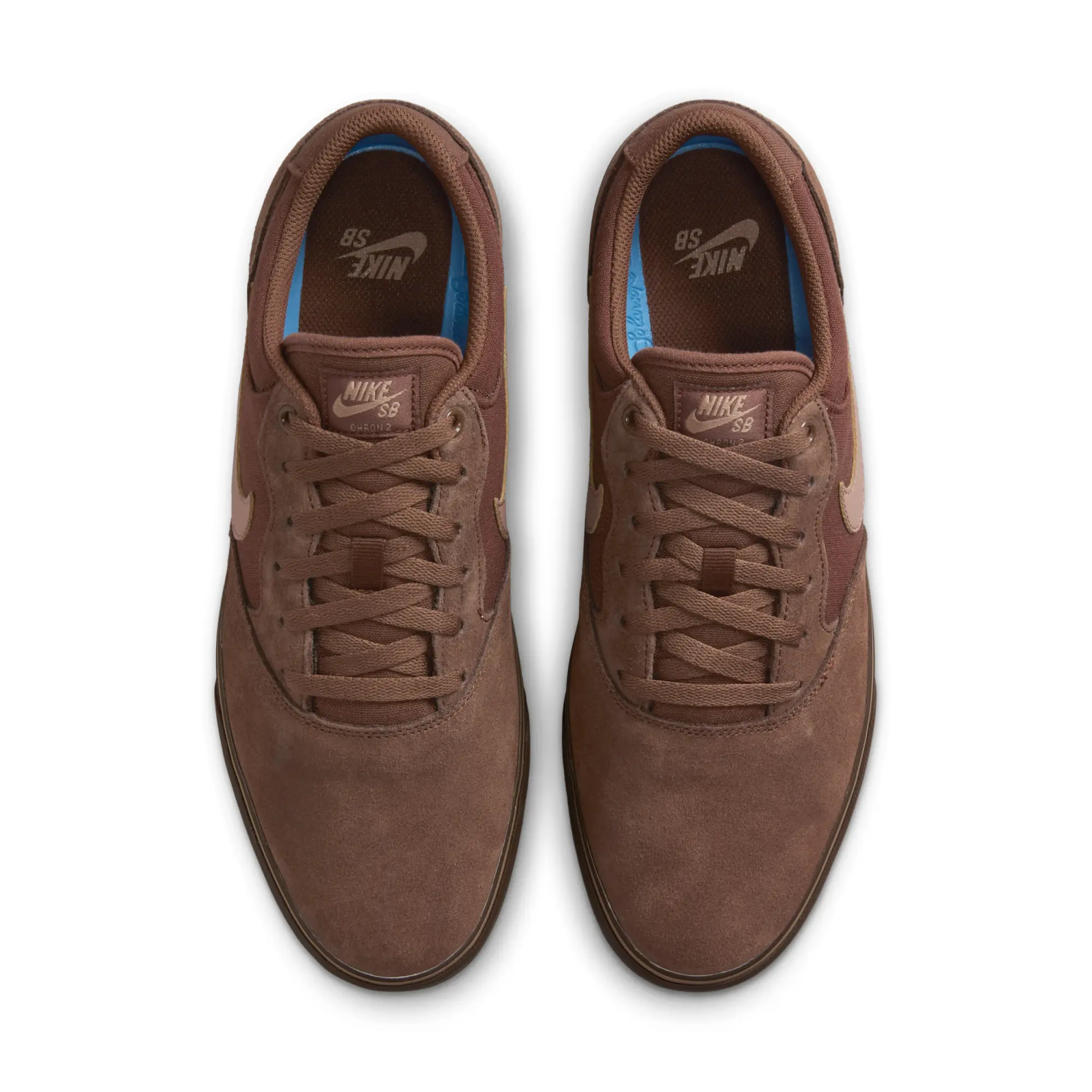 Nike SB Chron 2 Skate Shoe - Brown