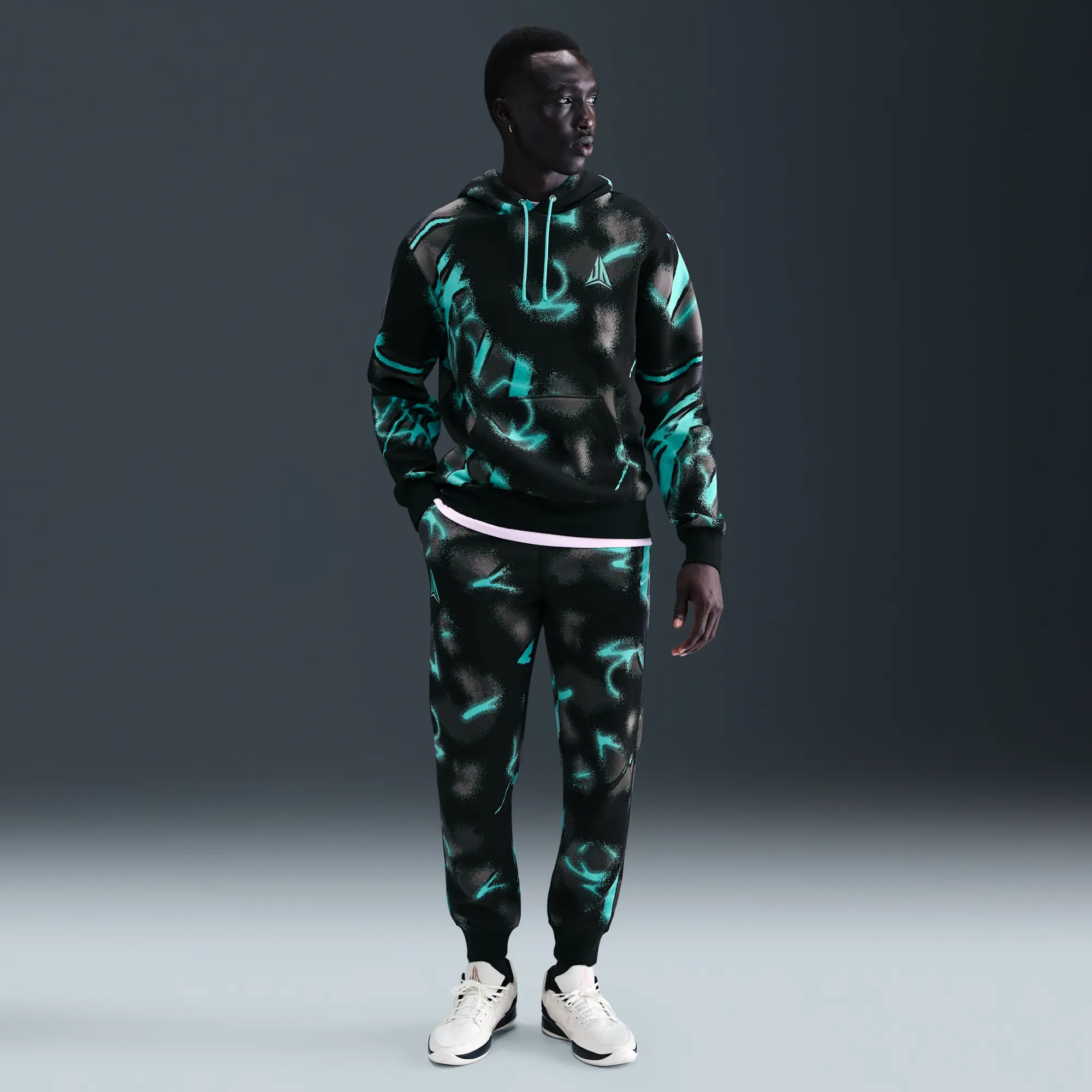 Nike JA Men's Club Fleece Basketball Joggers - Green - Fleece