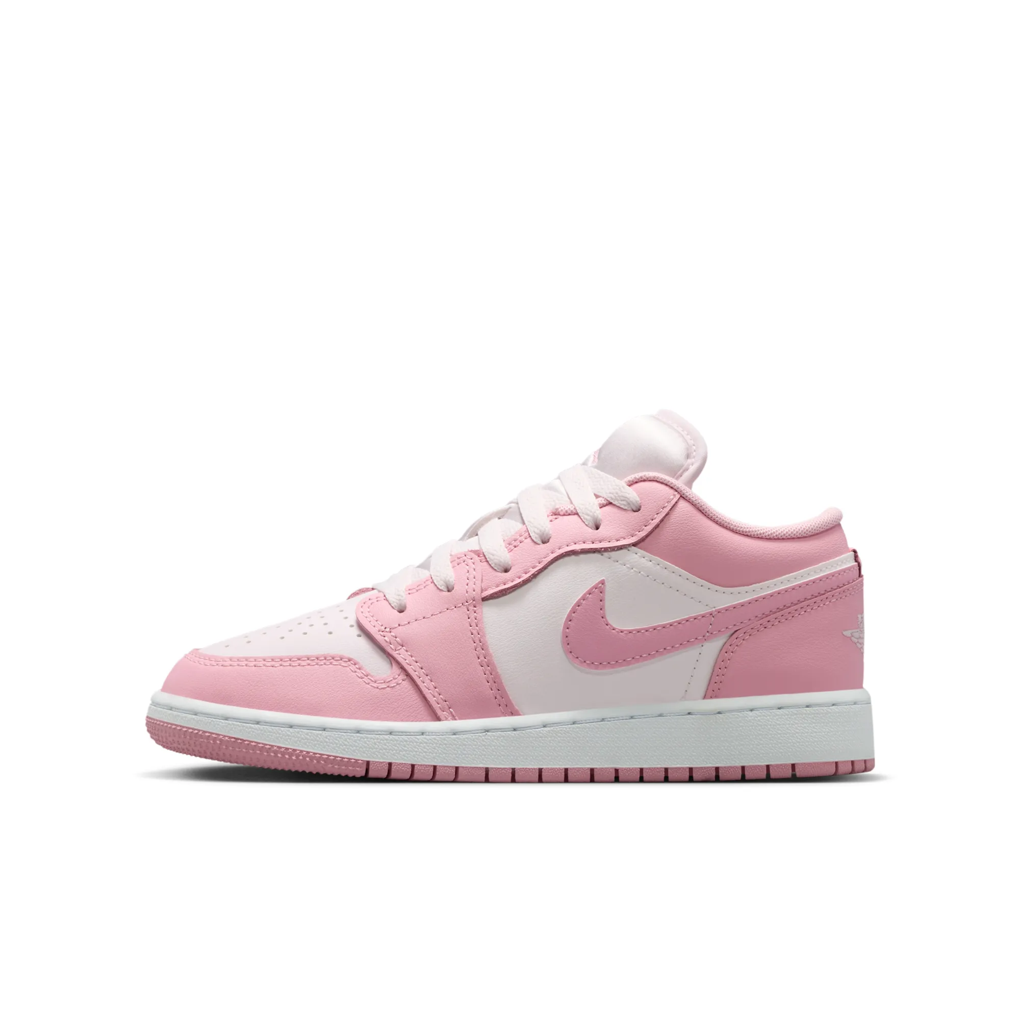 Nike Air Jordan 1 Low Older Kids' Shoes - Pink