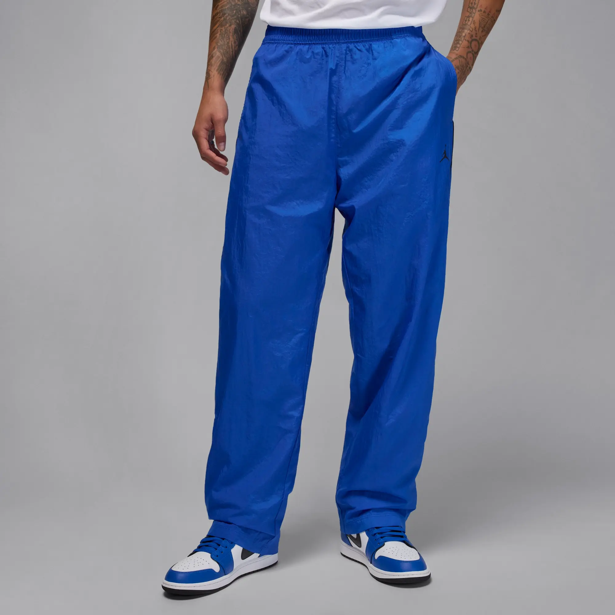 Nike Jordan Sport Classic Men's Trousers - Blue - Sustainable Materials