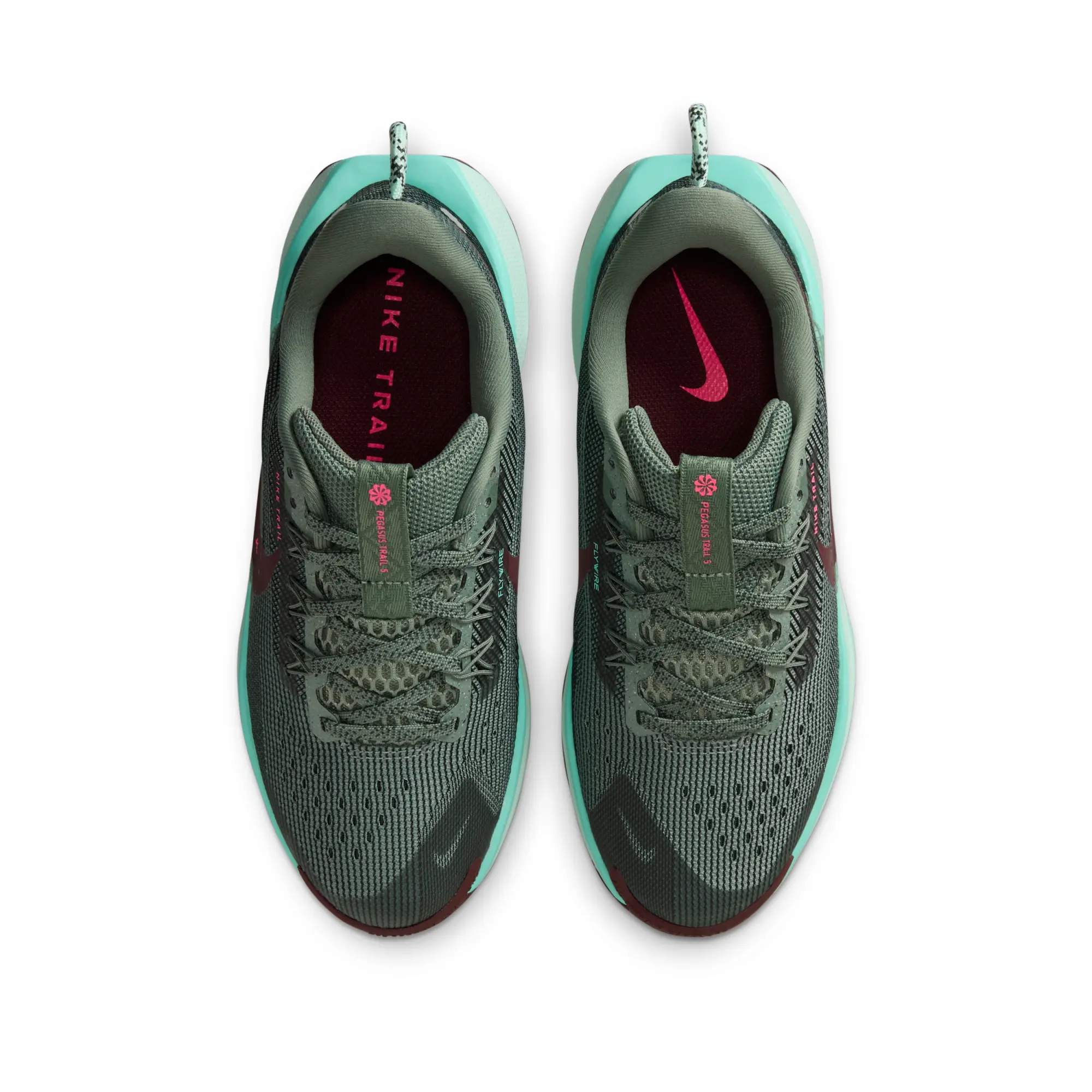 Nike Pegasus Trail 5 Older Kids' Trail-Running Shoes - Grey - Sustainable Materials