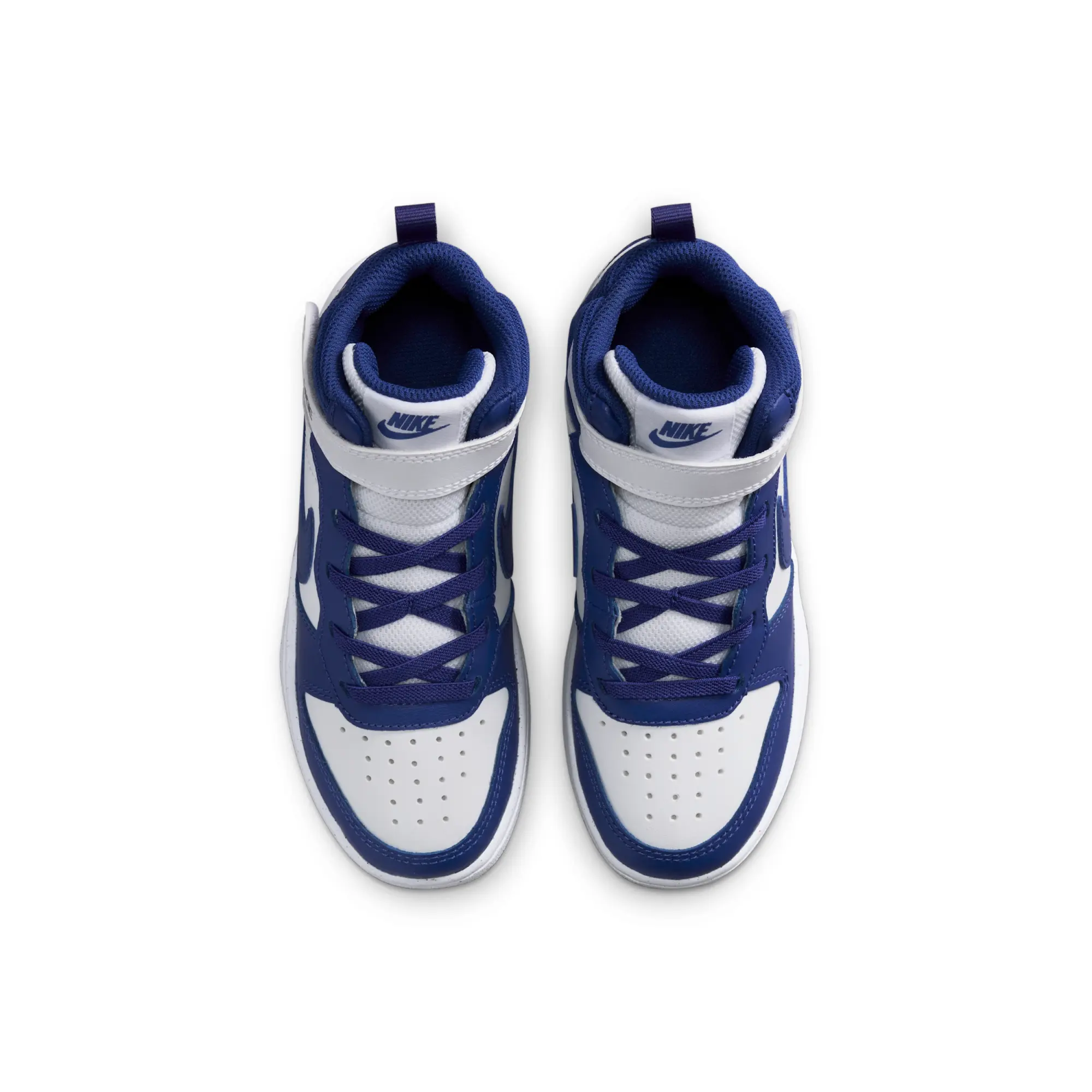 Nike Court Borough Mid 2 Younger Kids' Shoes - White