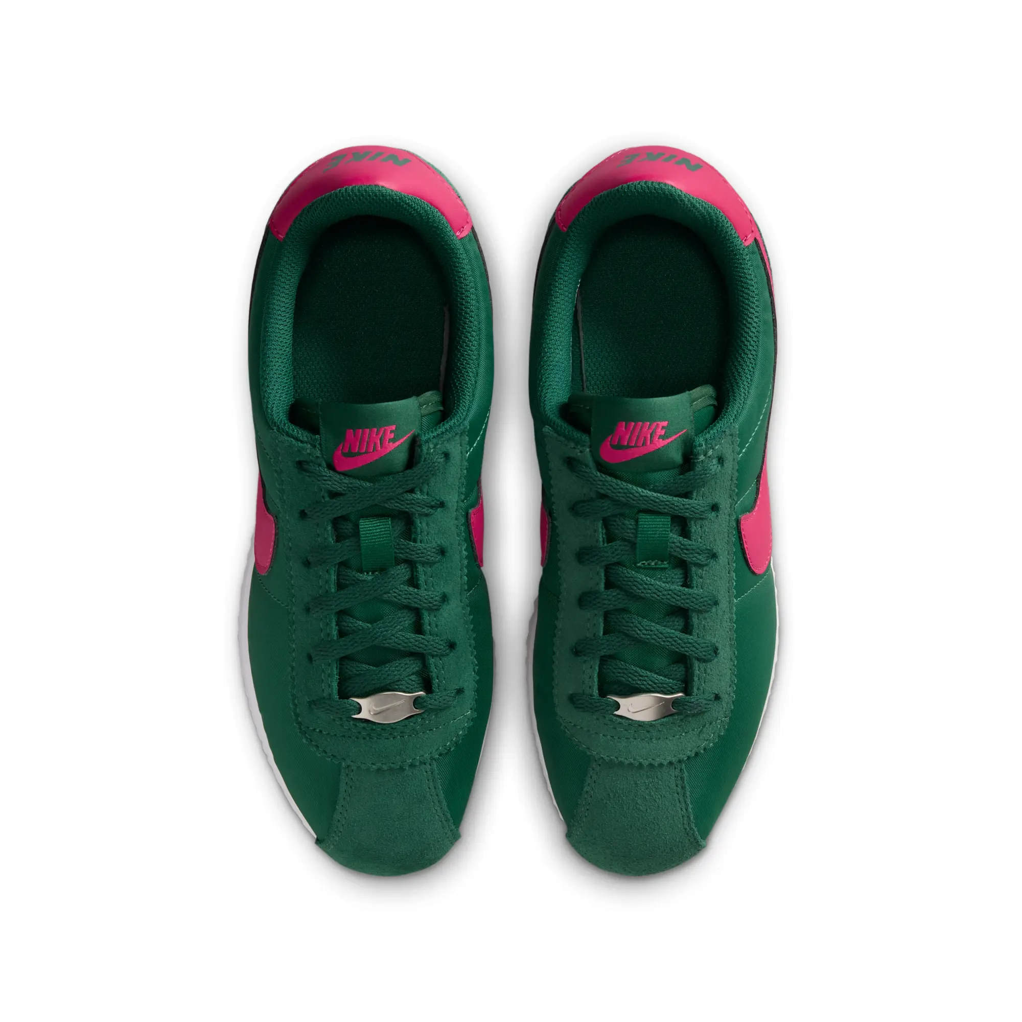 Nike Cortez Textile Older Kids' Shoes - Green