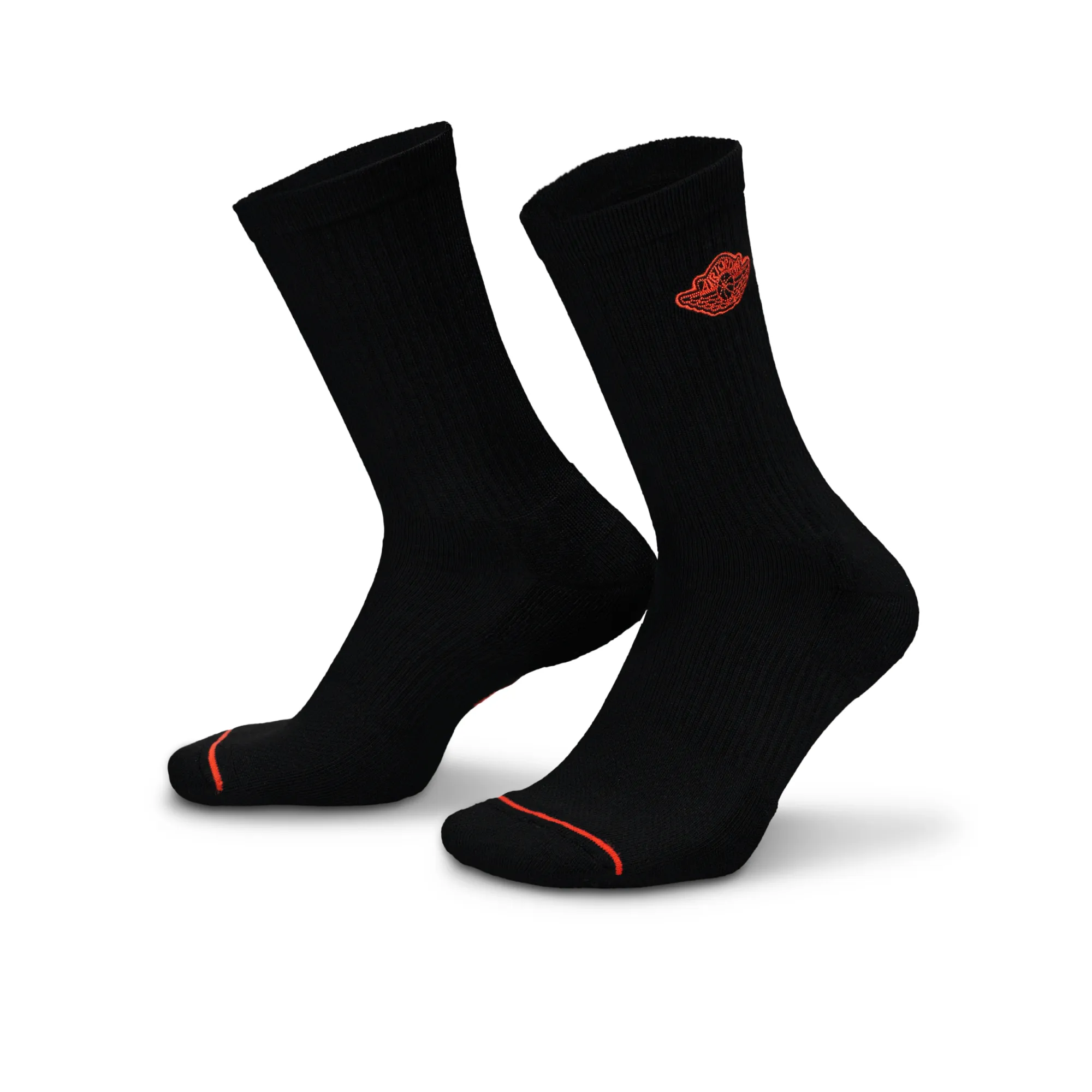 Nike Jordan Everyday Cushioned Crew Socks - Black