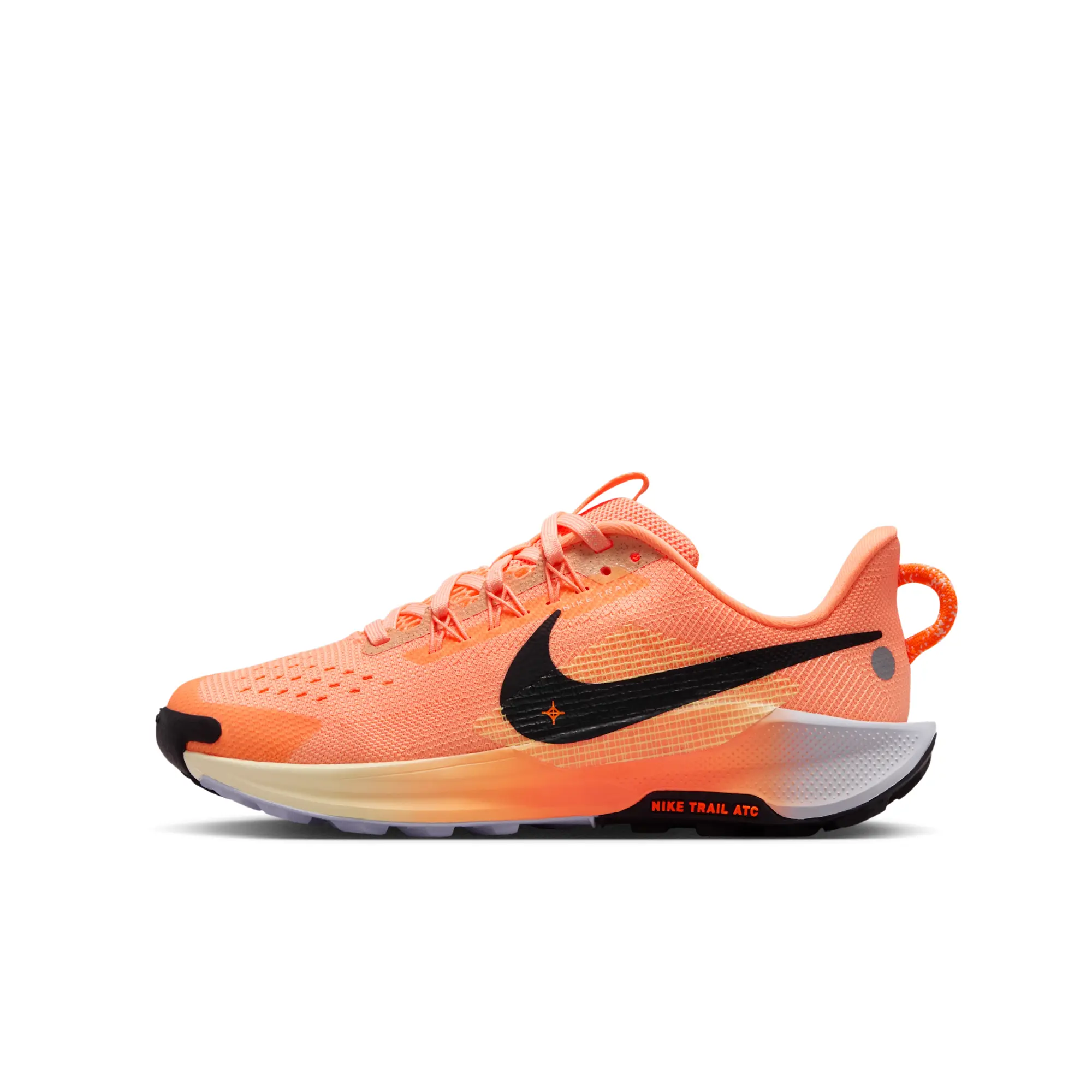 Nike Pegasus Trail 5 Older Kids' Trail-Running Shoes - Orange - Sustainable Materials