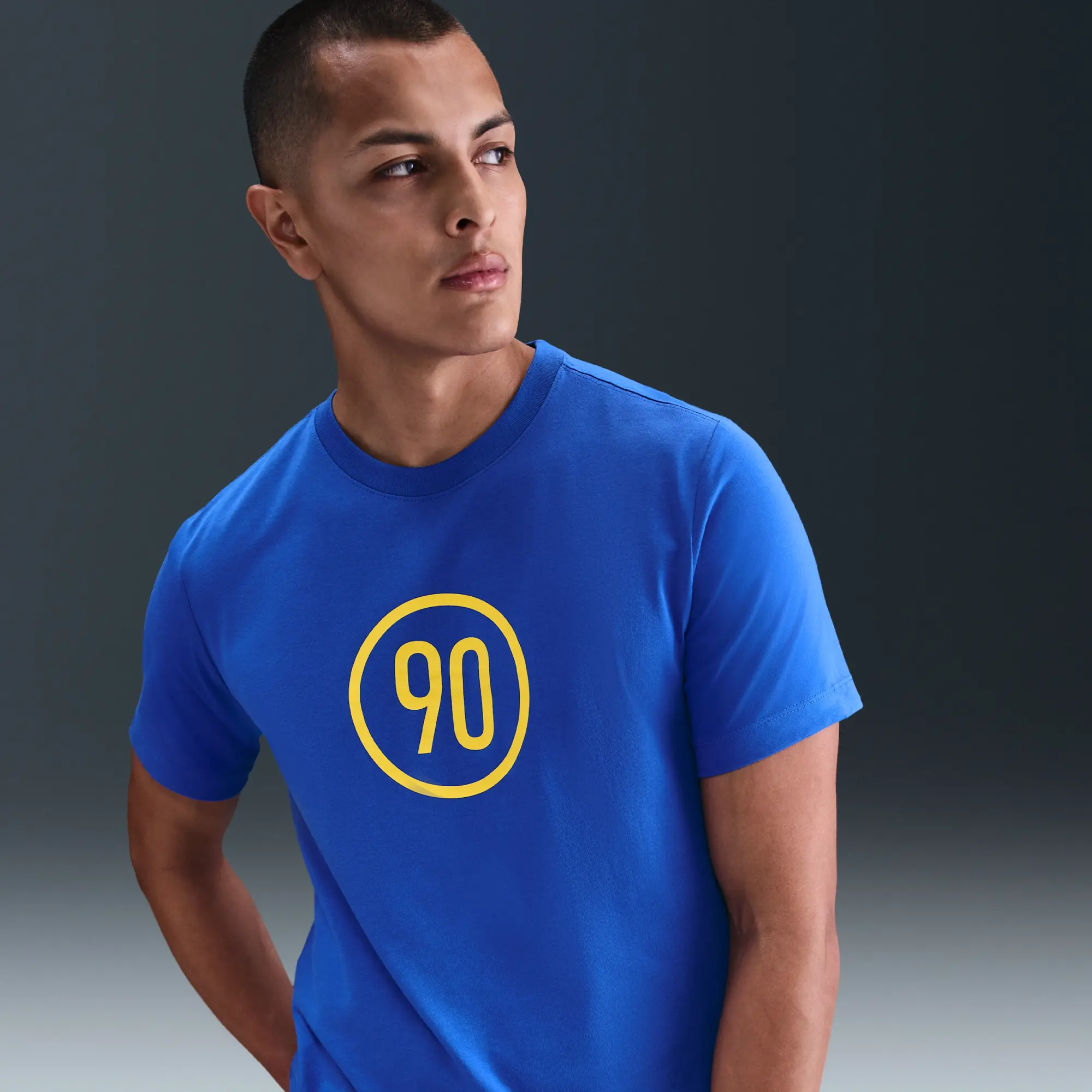 Nike Total 90 Men's Football T-Shirt - Blue