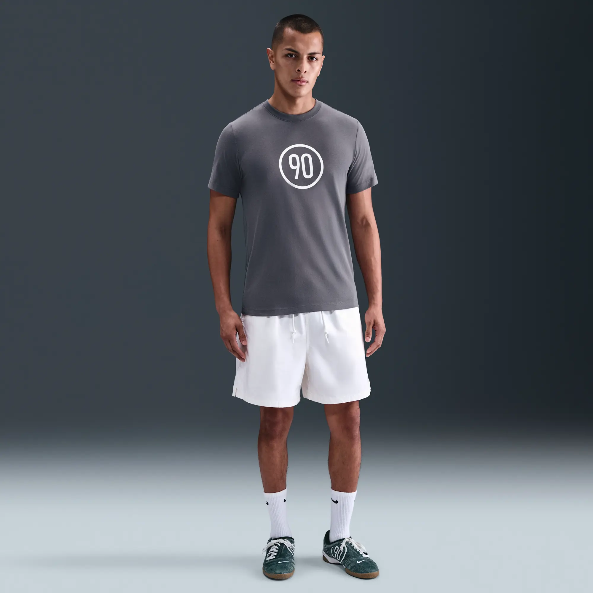 Nike Total 90 Men's Football T-Shirt - Grey