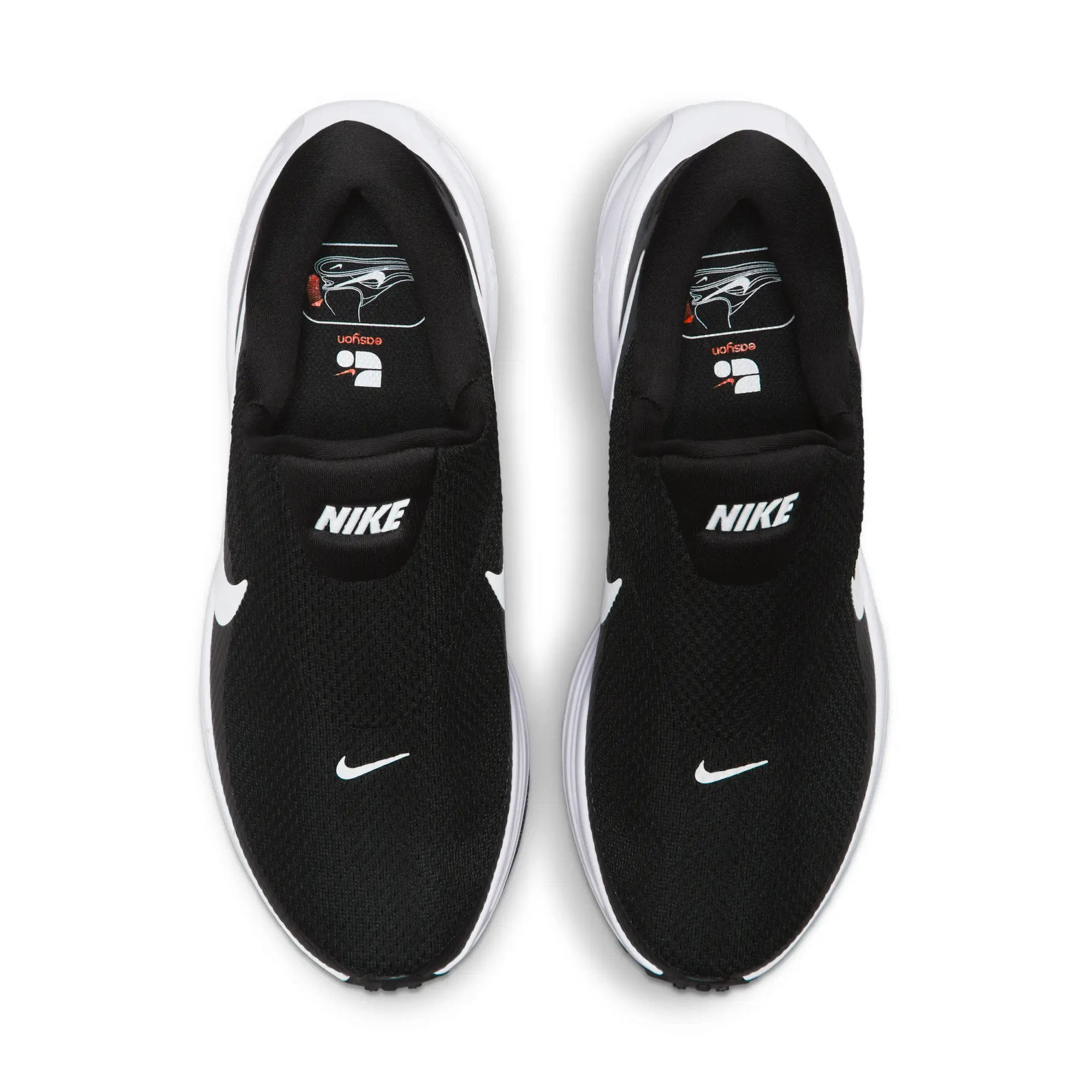 Nike Revolution 8 EasyOn Women's Road Running Shoes - Black