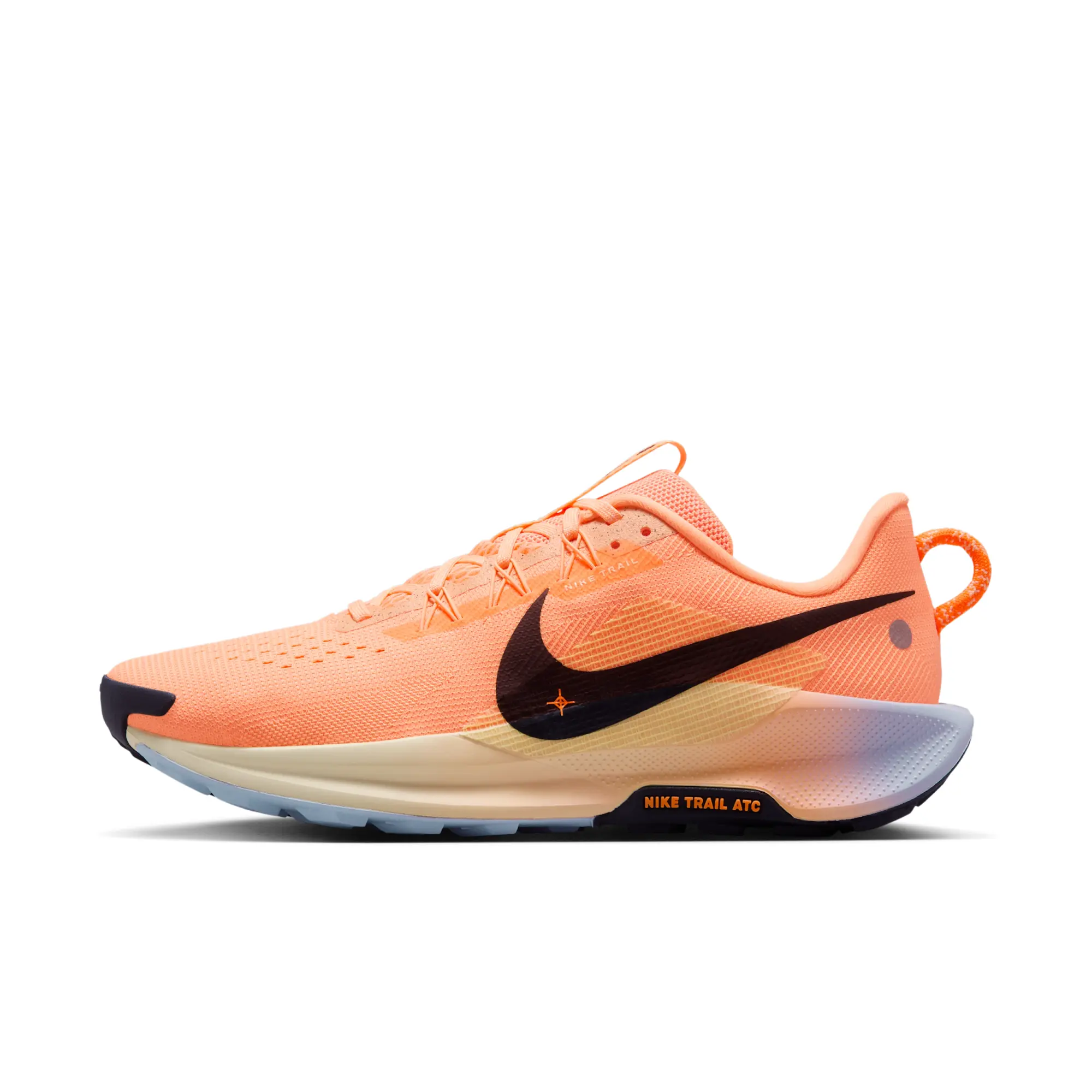 Nike Pegasus Trail 5 Men's Trail-Running Shoes - Orange - Recycled Content Minimum