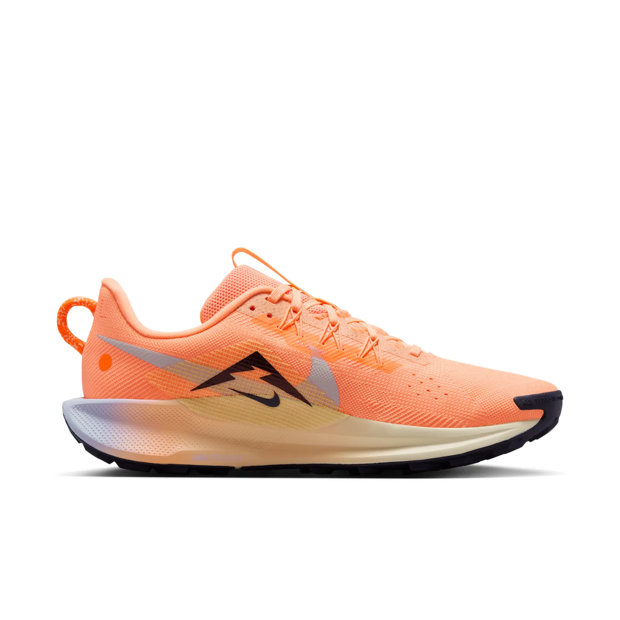 Nike Pegasus Trail 5 Men's Trail-Running Shoes - Orange - Recycled Content Minimum