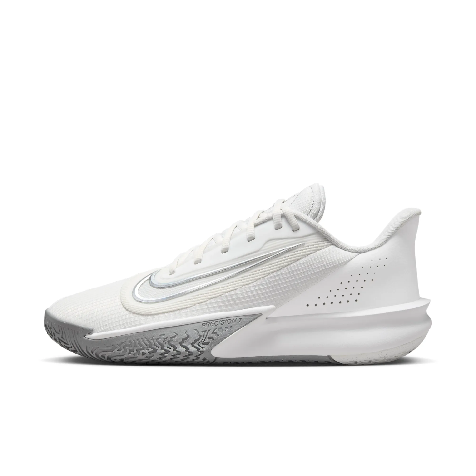 Nike Precision 7 Basketball Shoes - White