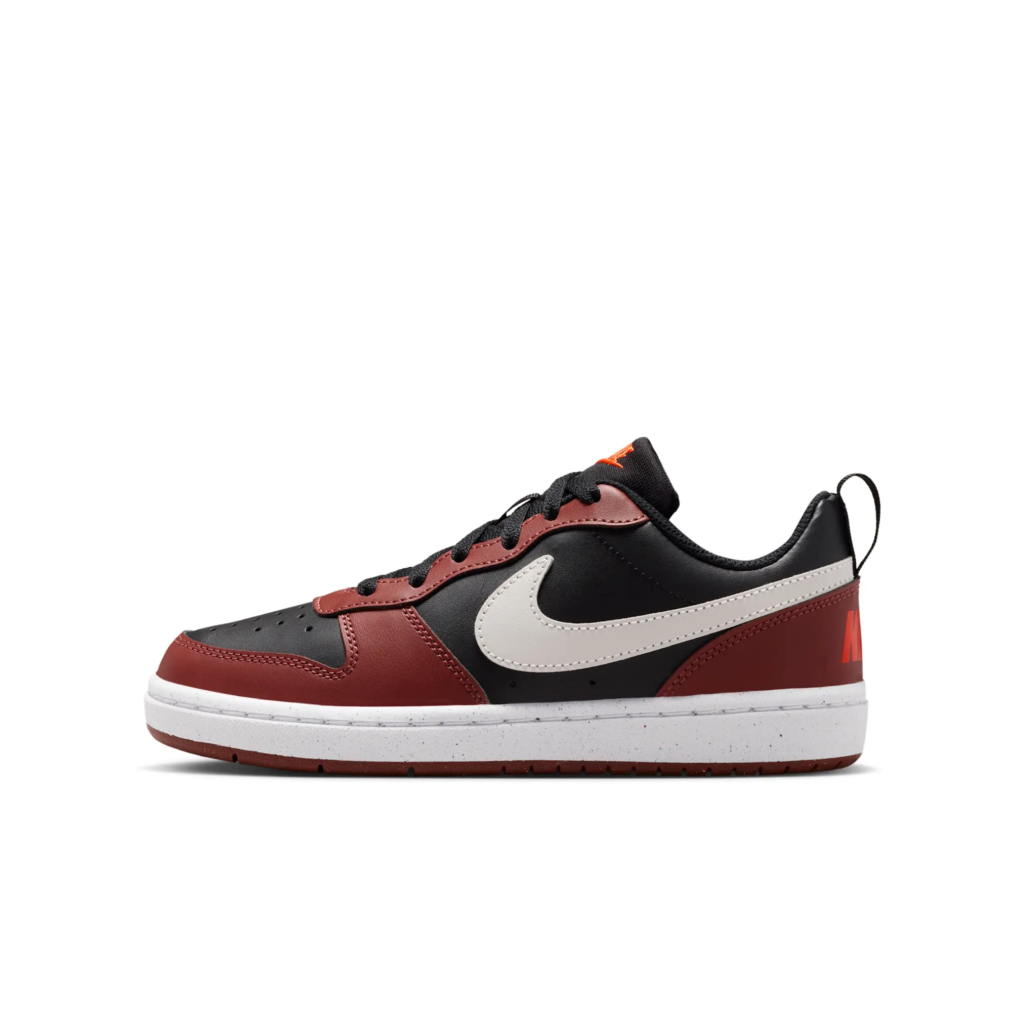 Nike Court Borough Low Recraft Older Kids' Shoes - Black - Recycled Content Minimum