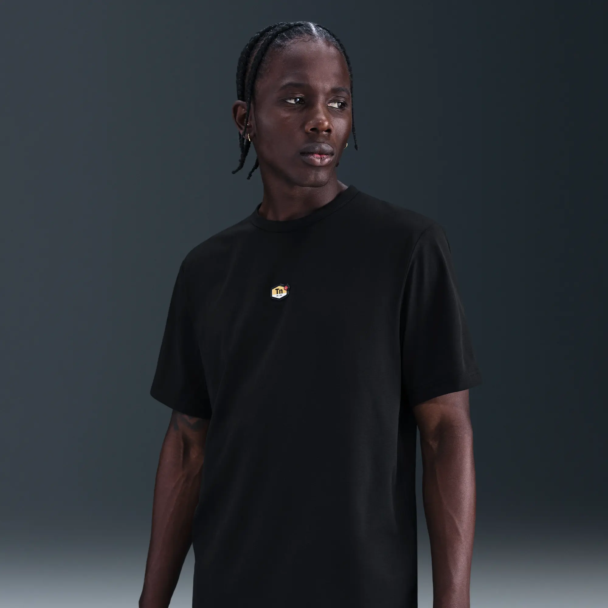 Nike Sportswear Tuned Air Men's T-Shirt - Black - Sustainable Materials