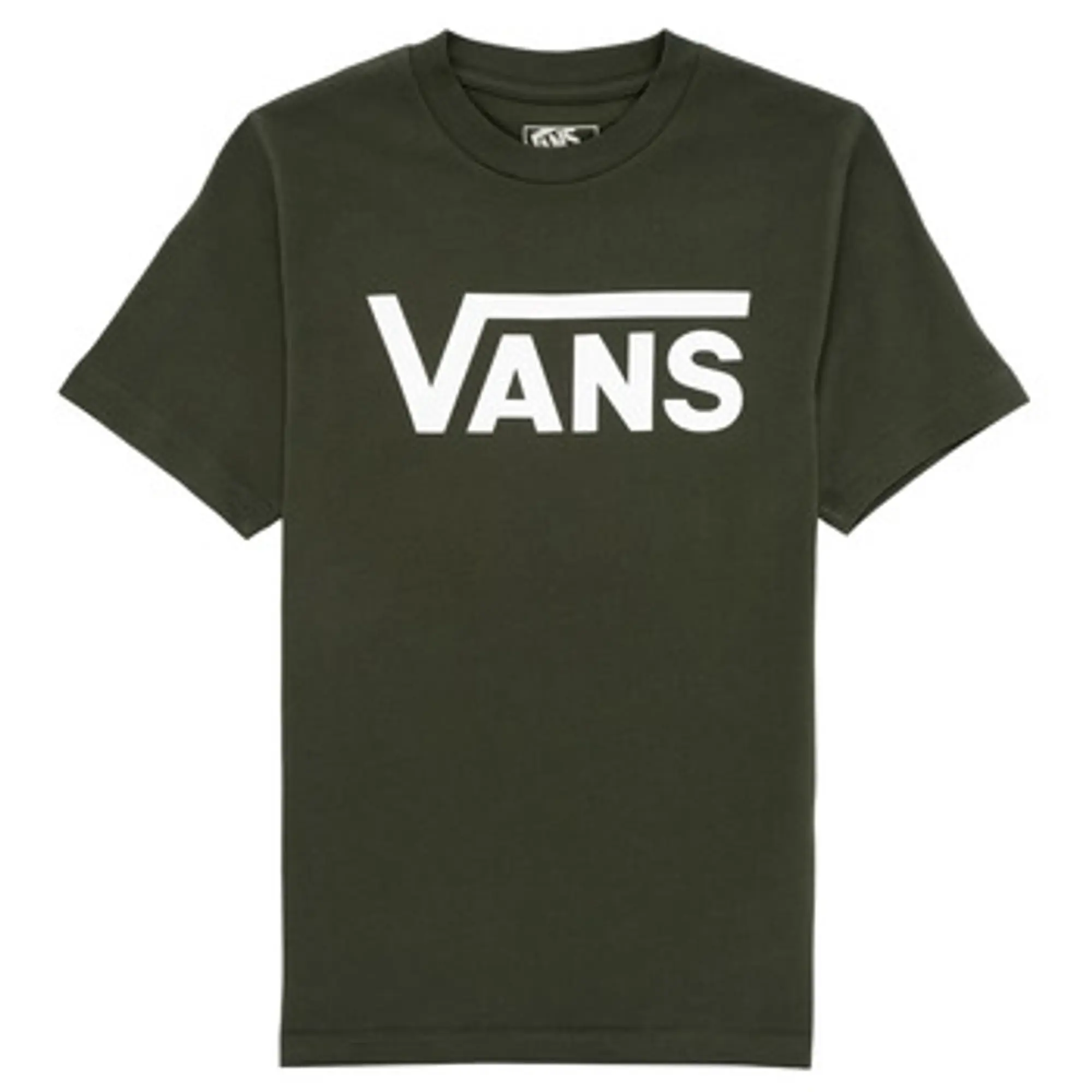 Vans  Vans Classic  boys's Children's T shirt in Kaki