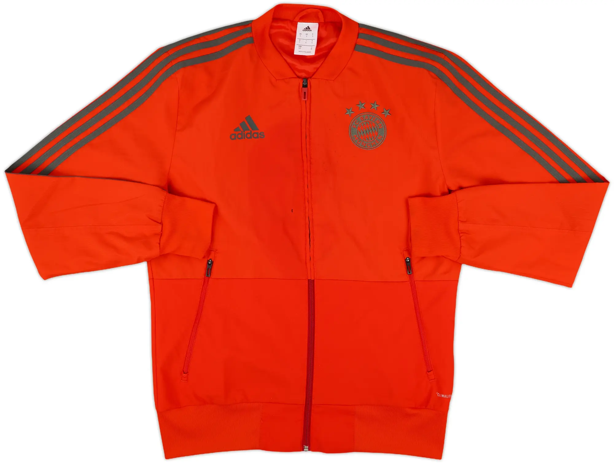 2018-19 Bayern Munich adidas Track Jacket - 5/10 - (S)