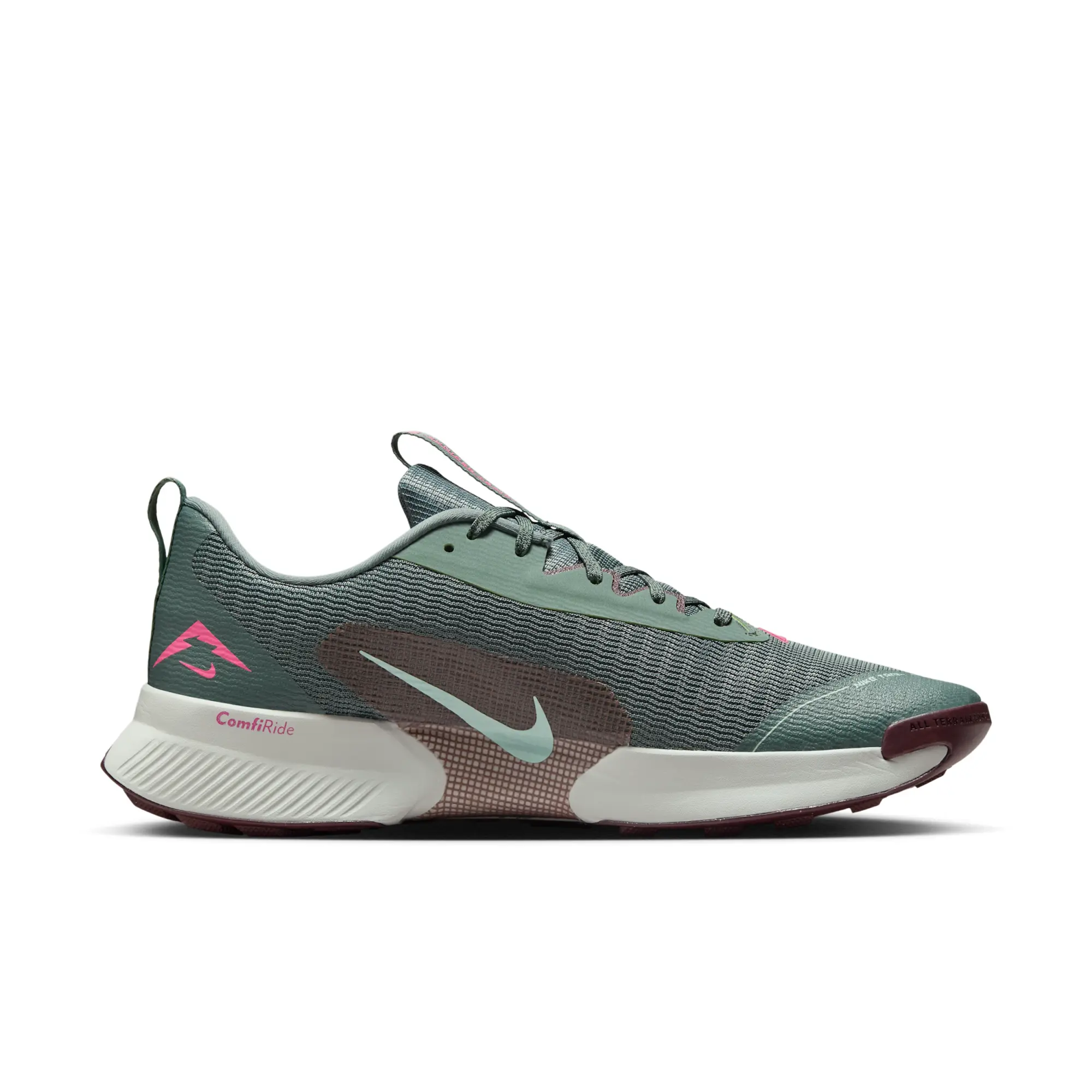 Nike Juniper Trail 3 Men's Trail-Running Shoes - Grey - Recycled Content Minimum
