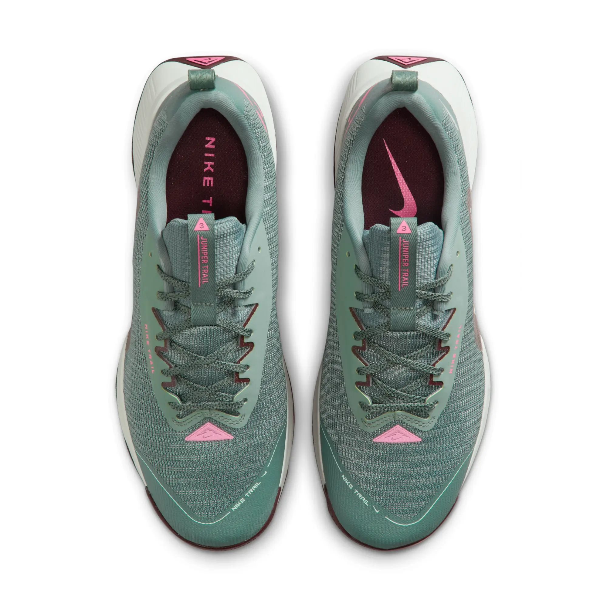 Nike Juniper Trail 3 Men's Trail-Running Shoes - Grey - Recycled Content Minimum