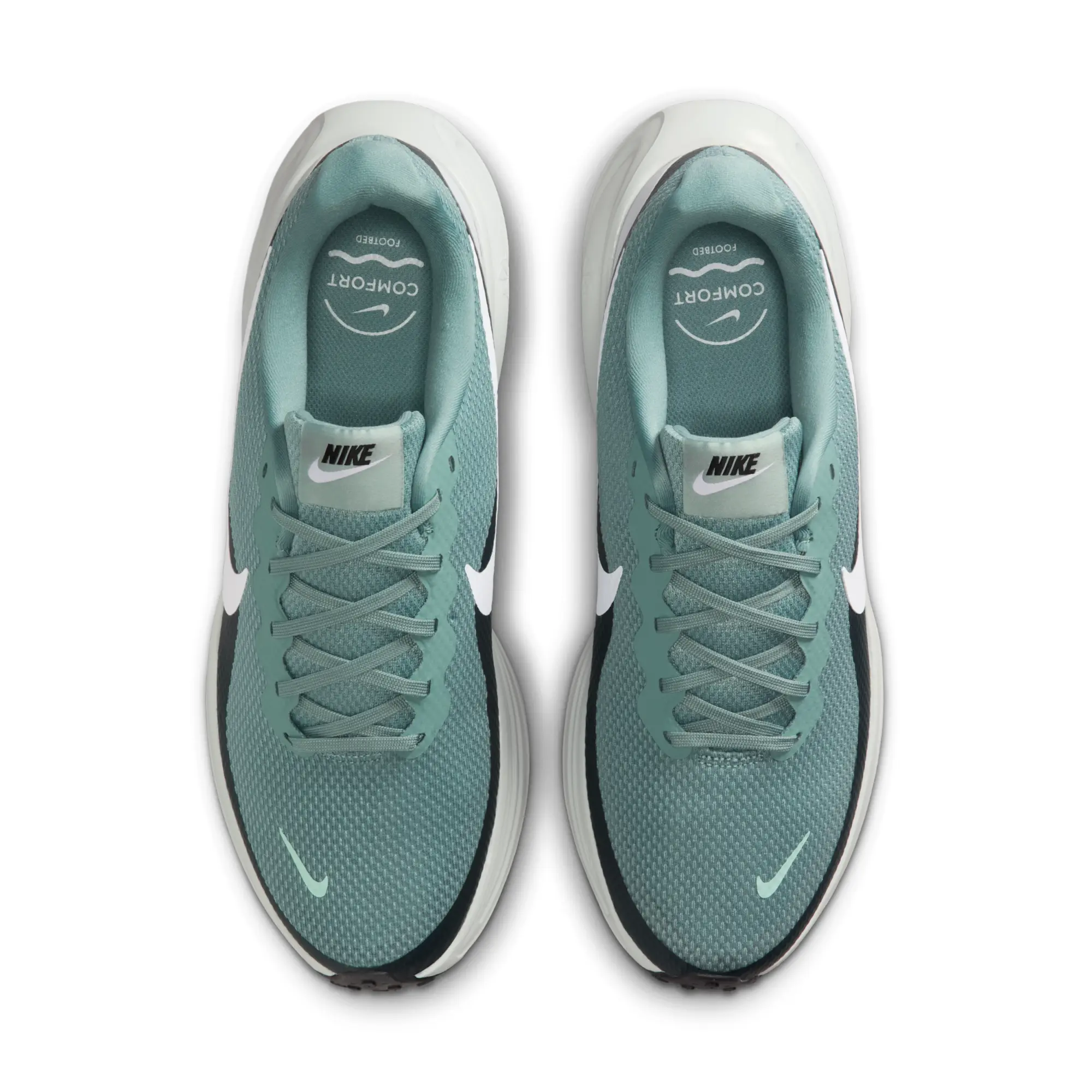 Nike Revolution 8 Men's Road Running Shoes - Green - Sustainable Materials