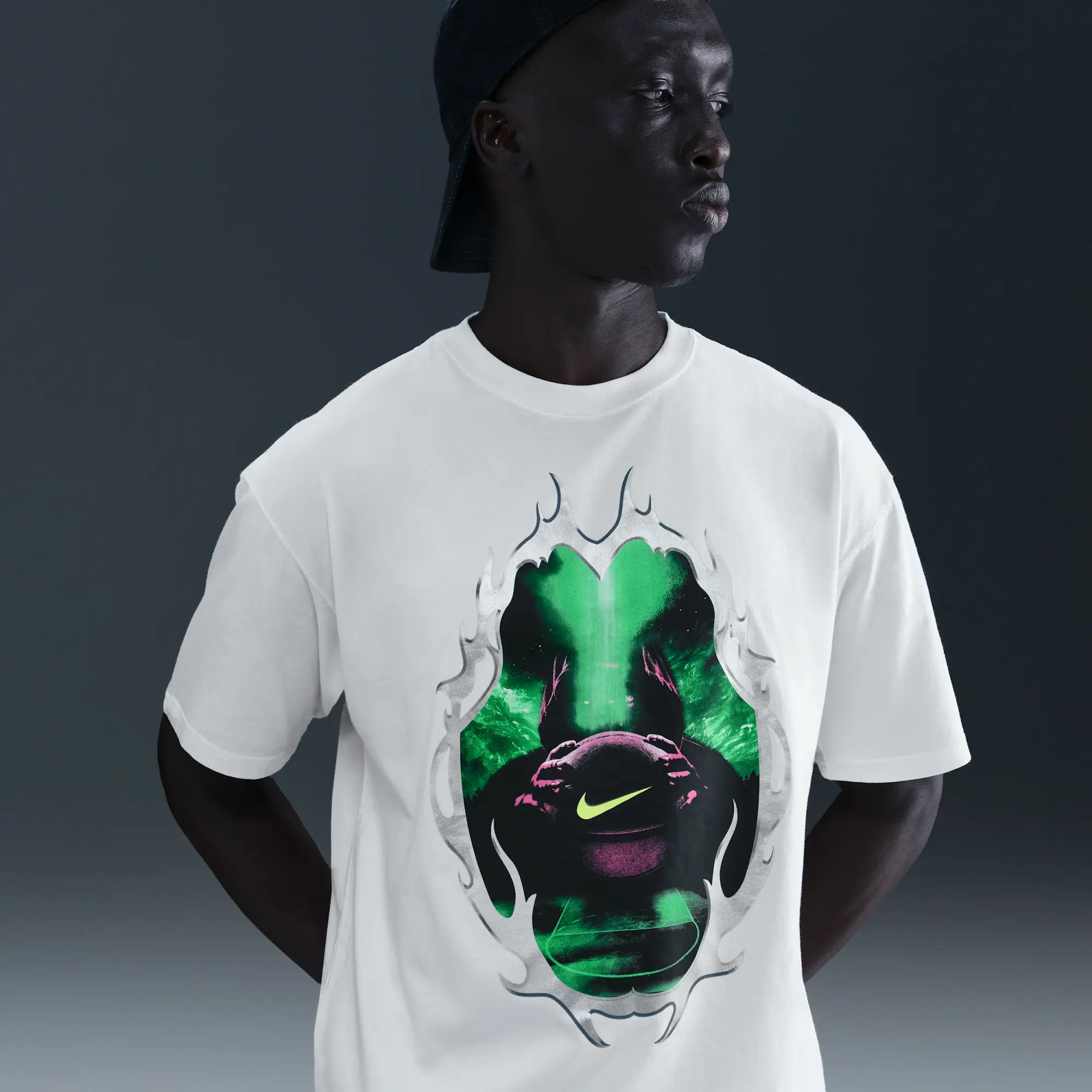 Nike Men's Basketball T-Shirt - White