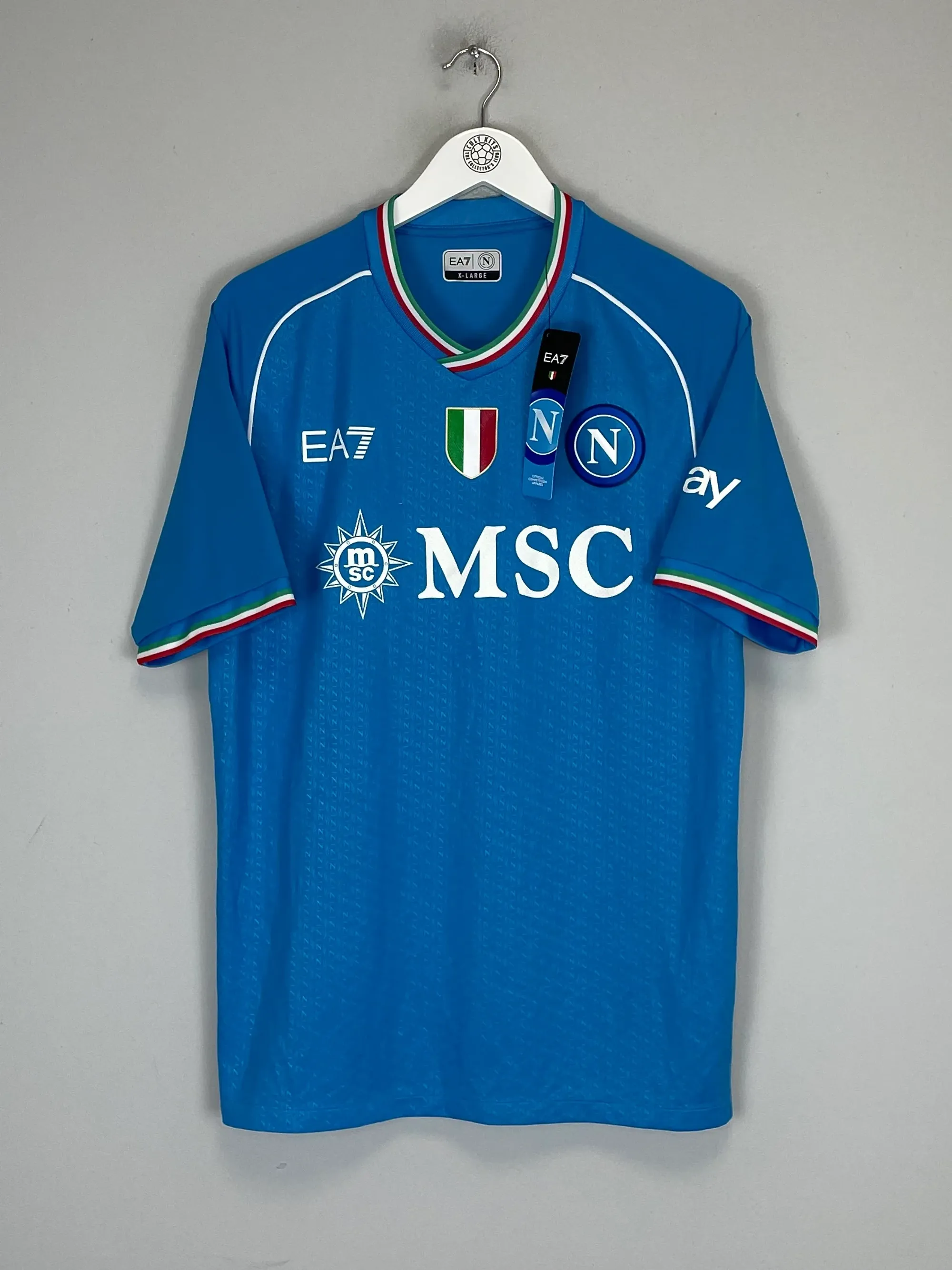 2023/24 NAPOLI *BNWT* HOME SHIRT (MULTIPLE SIZES) EA7, Cult Kits, Small ...