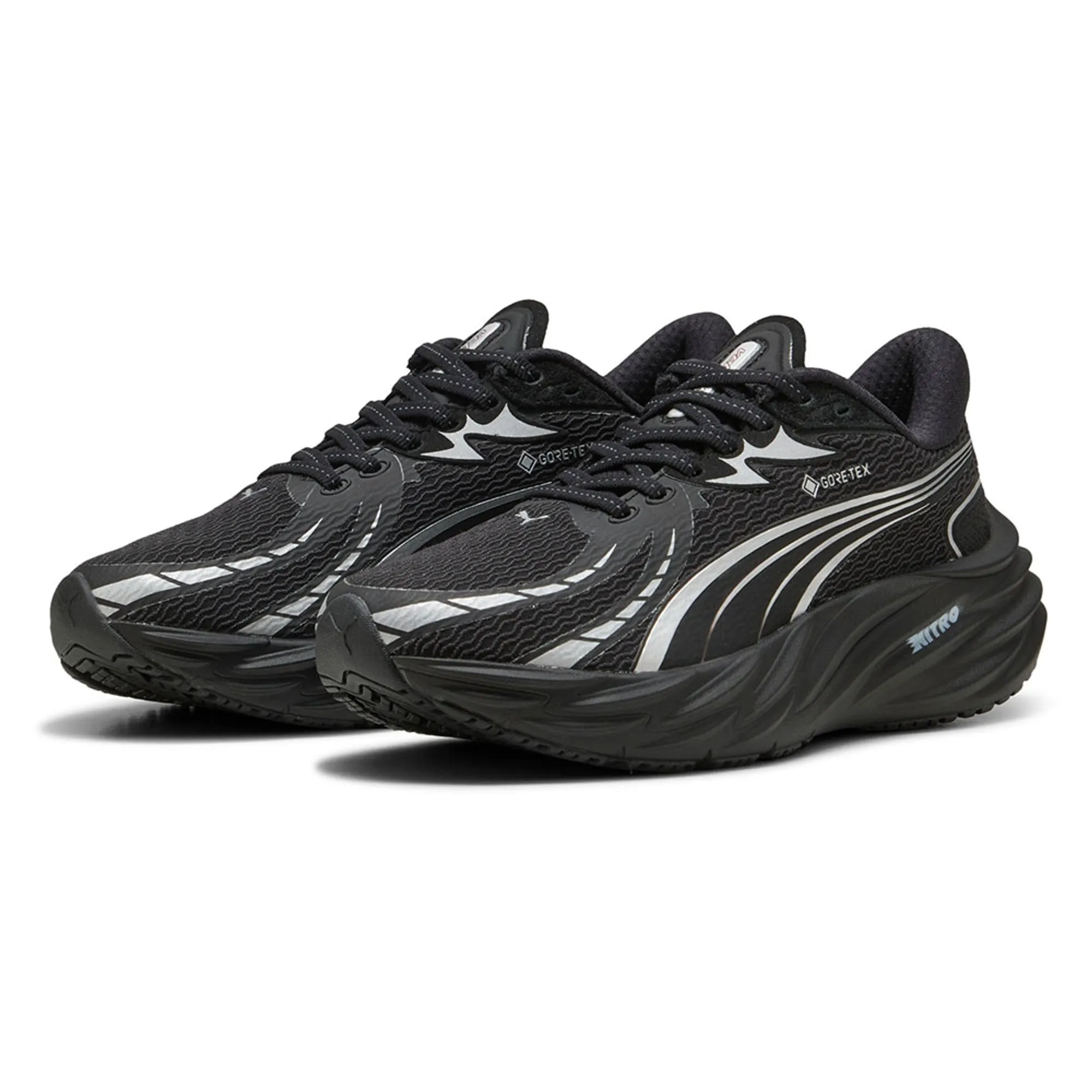PUMA Velocity Nitroâ¢ 4 Gtx Running Shoes Women, Black/Silver