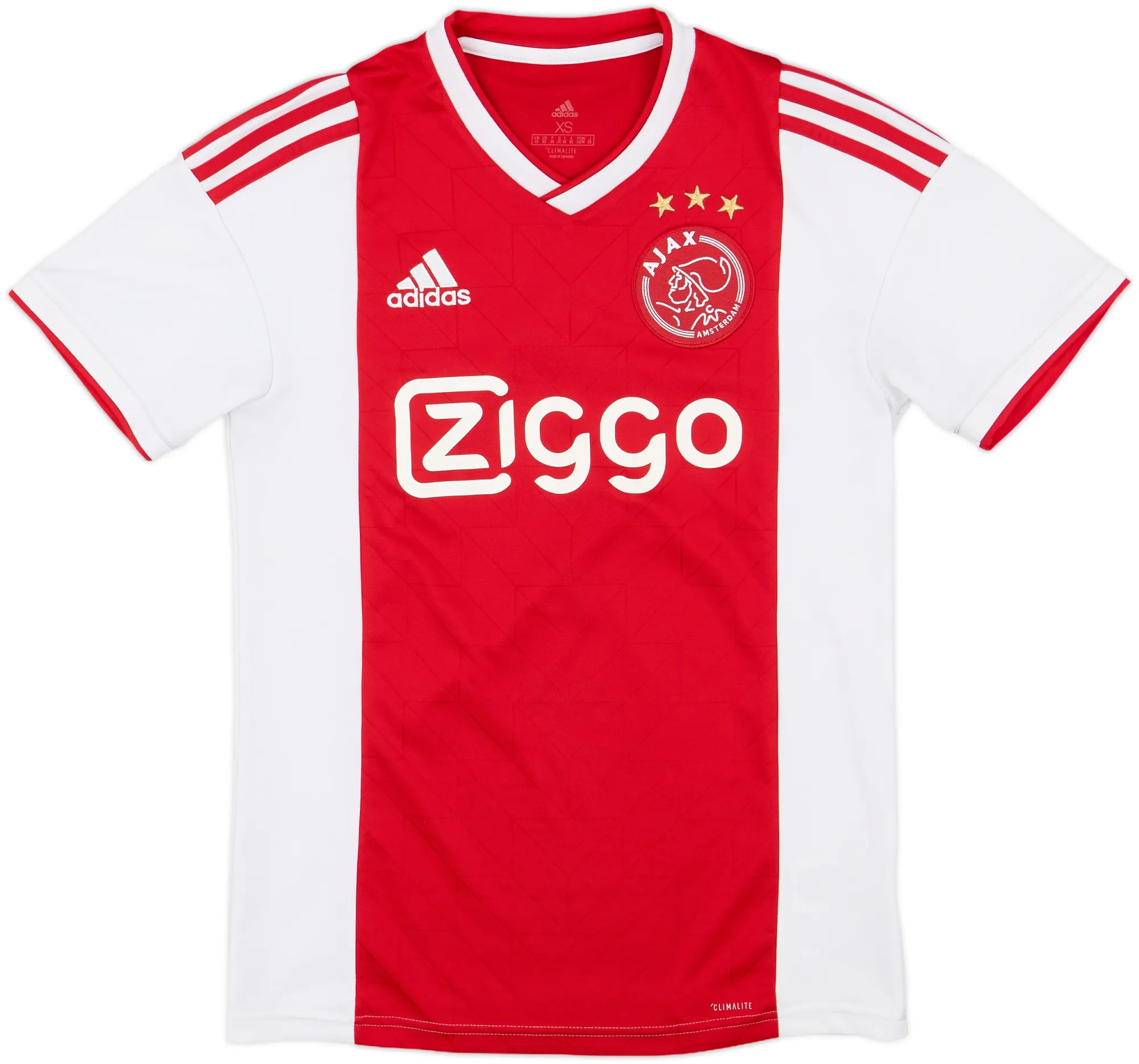 adidas Ajax Mens SS Home Shirt 2018/19