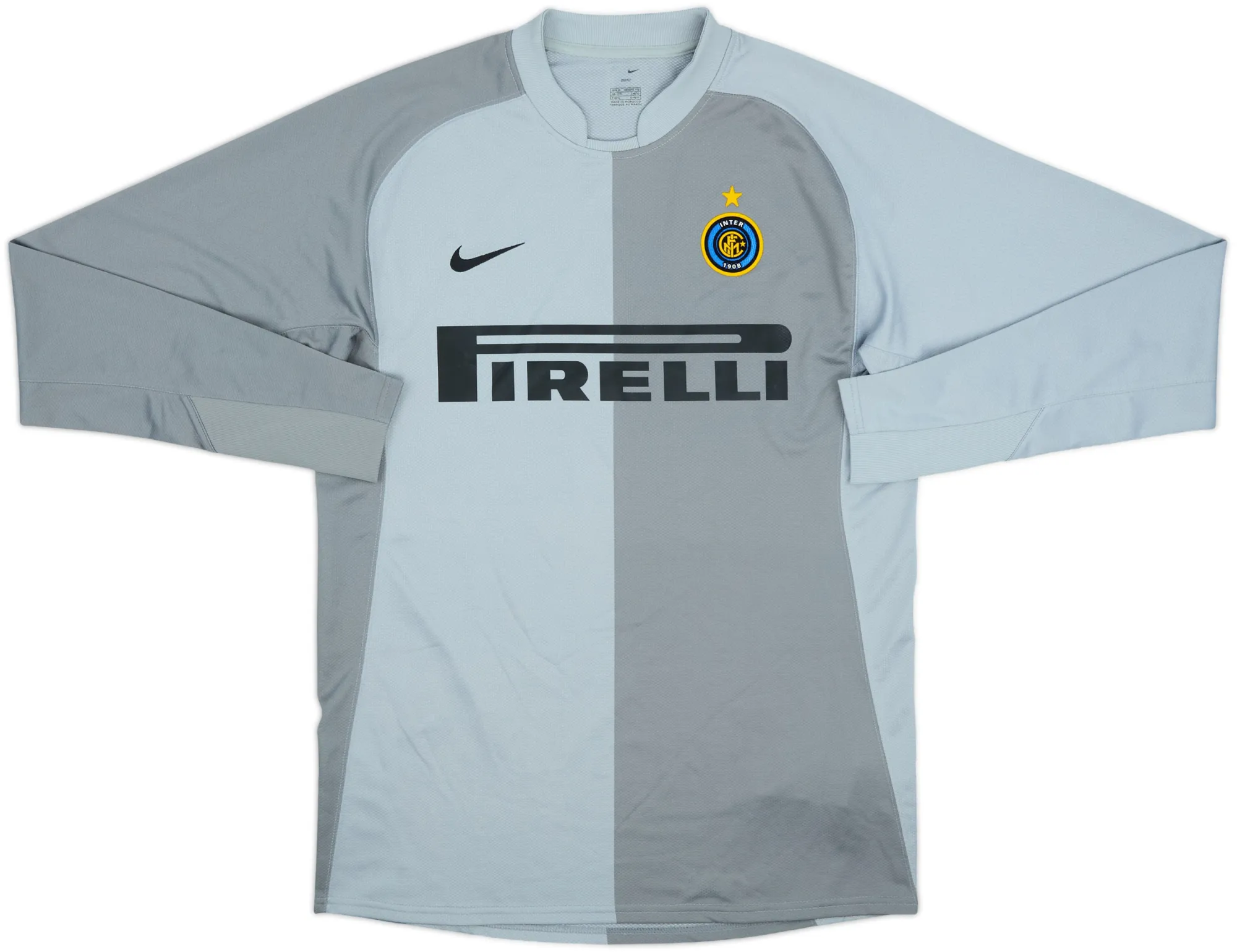 Nike Inter Milan Mens LS Goalkeeper Home Shirt 2006/07