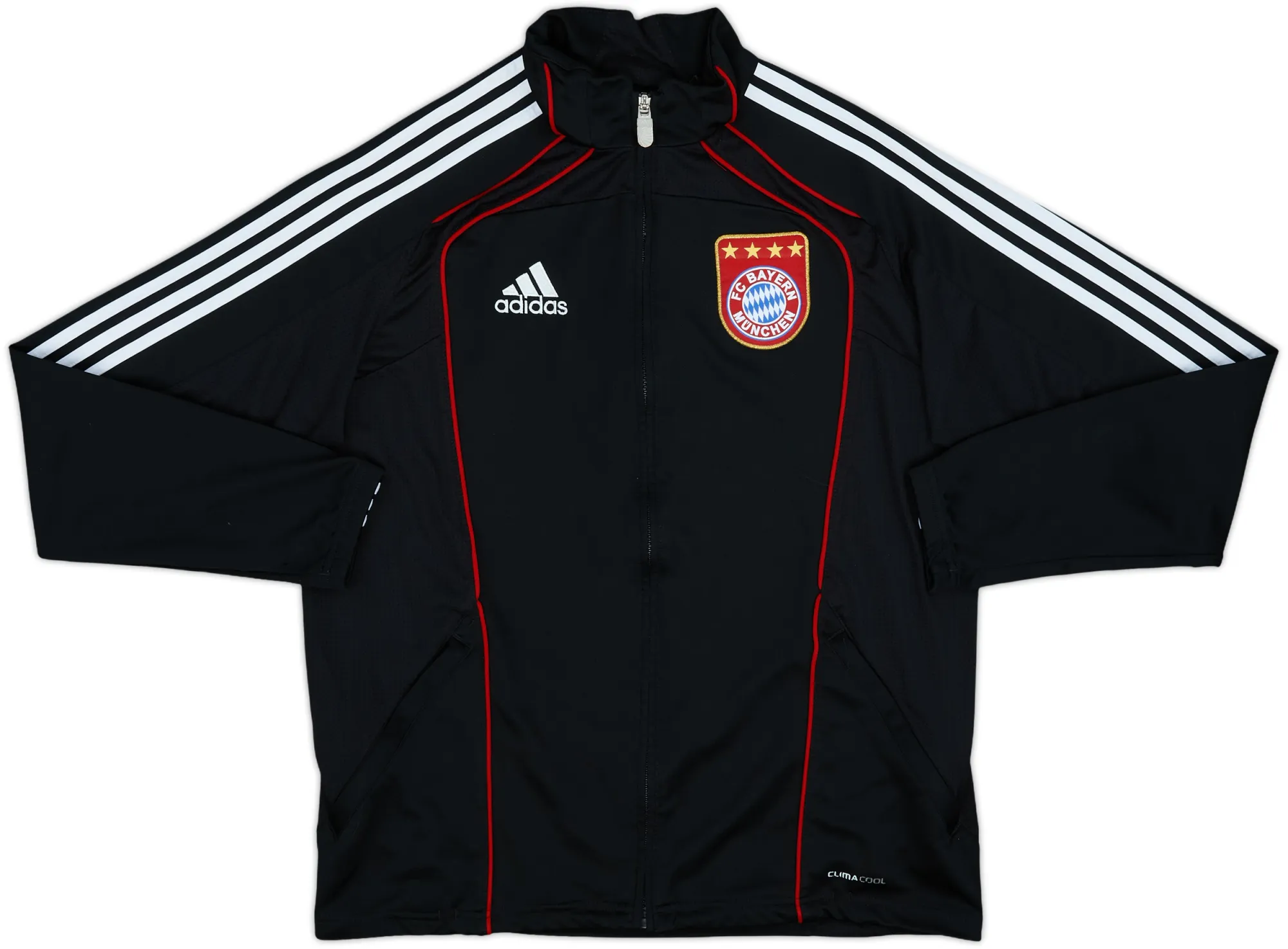 2010-11 Bayern Munich adidas Track Jacket - 8/10 - (XL.Boys)