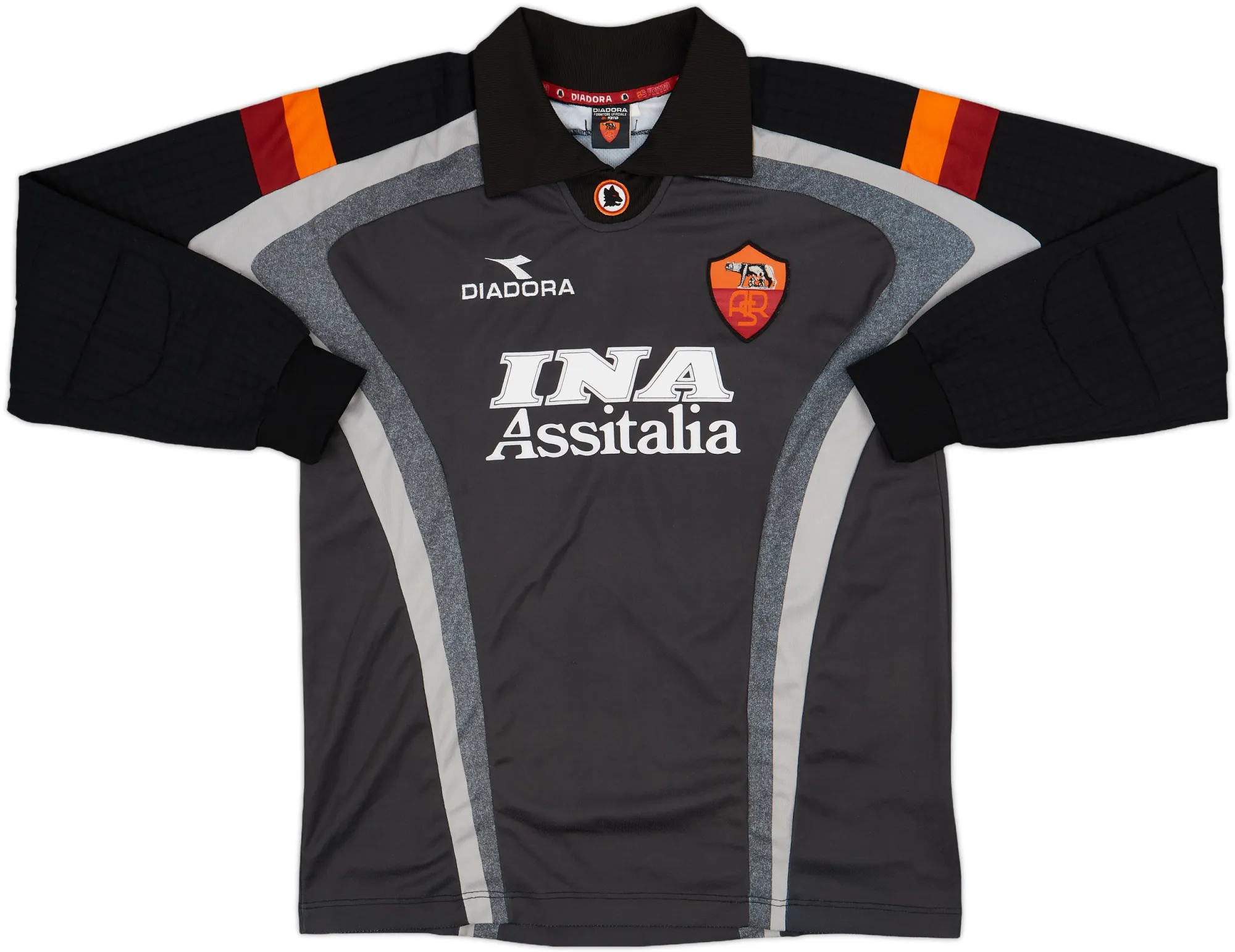 Diadora Roma Mens LS Goalkeeper Home Shirt 1998/99