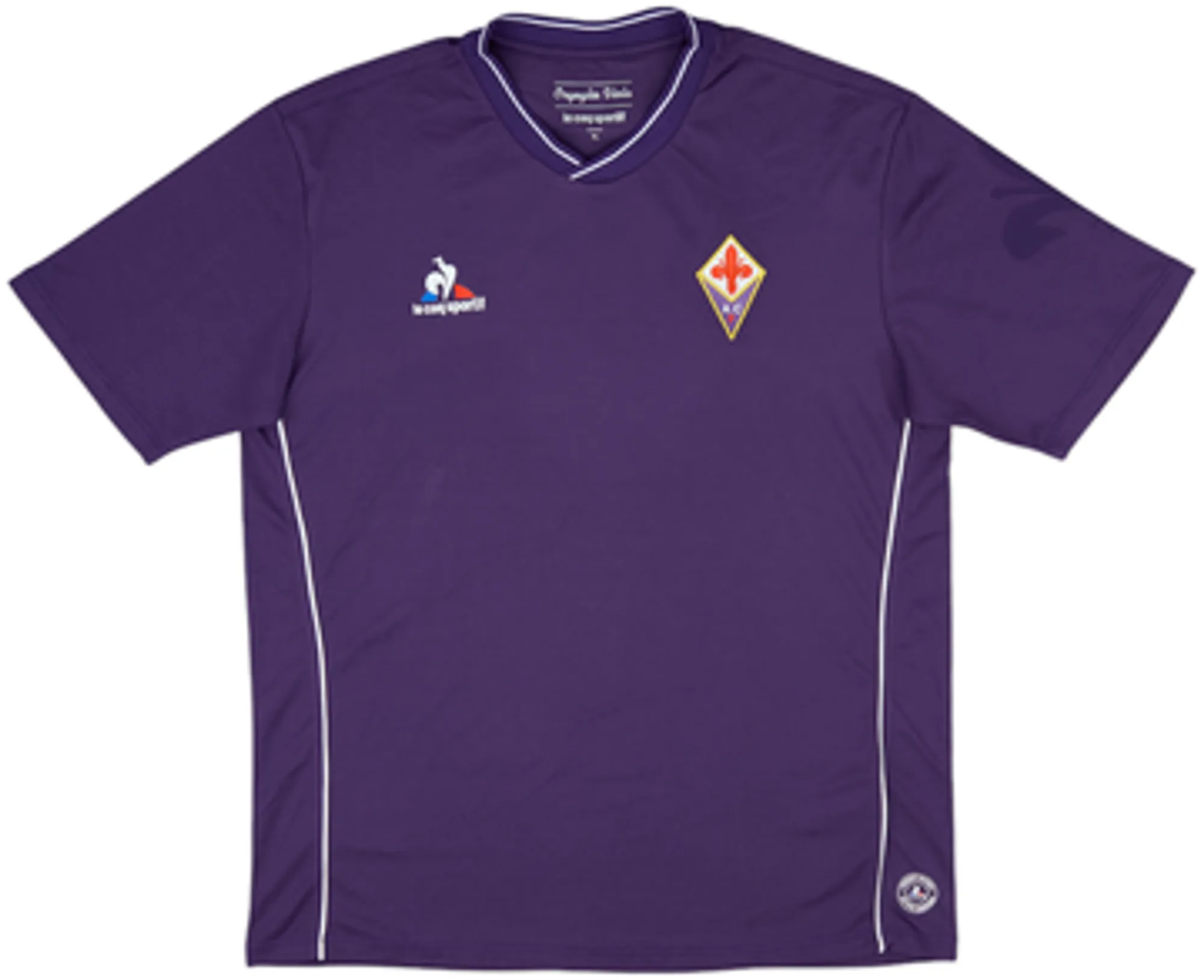 LeCoqSportif Fiorentina Mens SS Home Shirt 2015/16