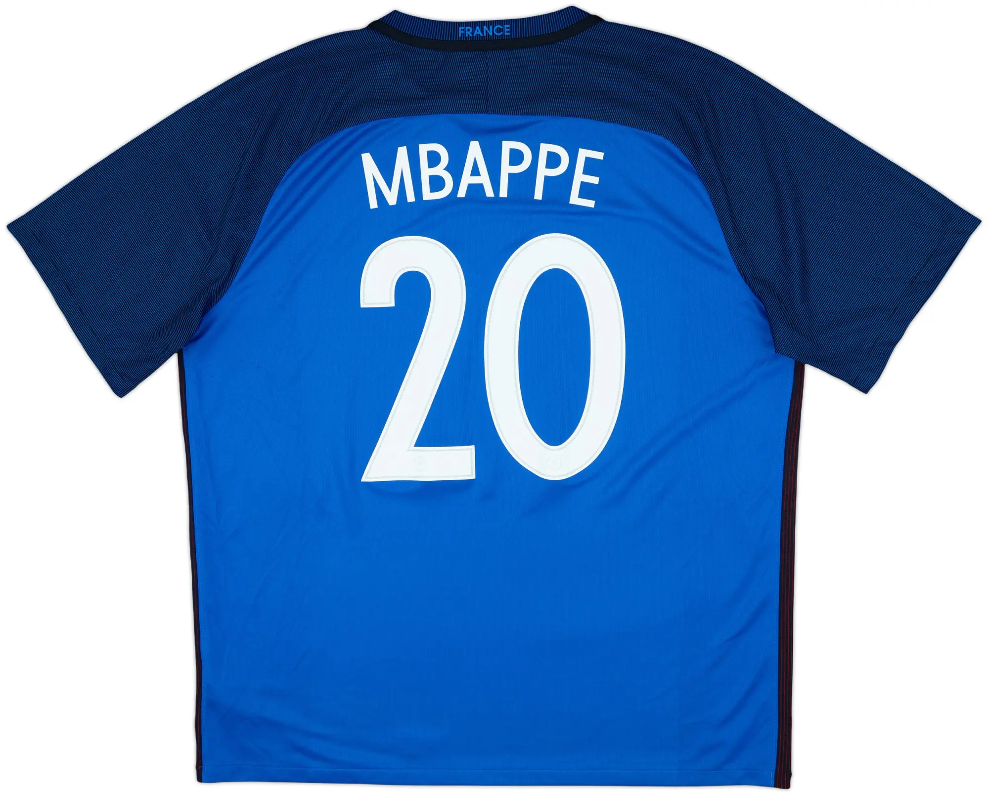 2016-17 France Home Shirt Mbappe #20 - 8/10 - (XXL)
