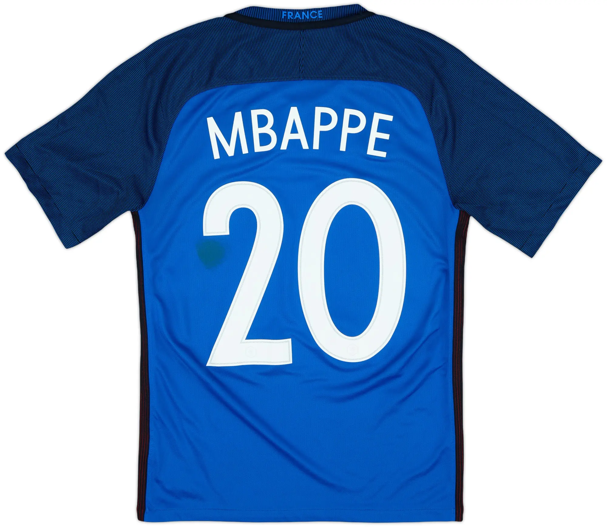 2016-17 France Home Shirt Mbappe #20 - 5/10 - (S)