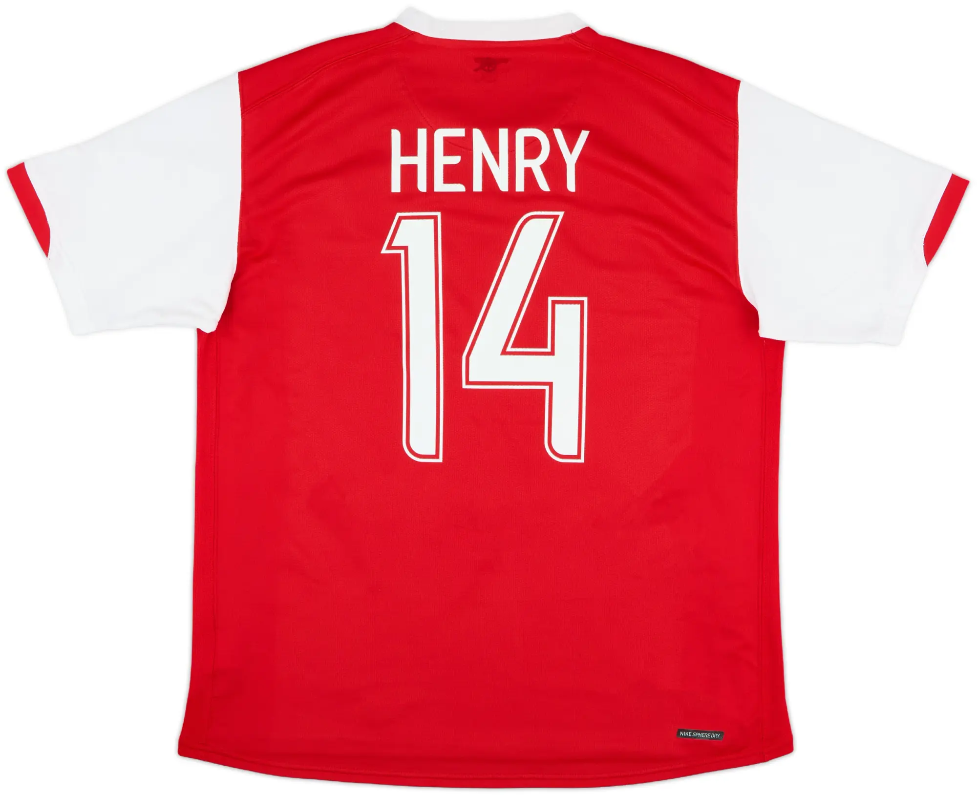 2006-08 Arsenal Home Shirt Henry #14 - 6/10 - (L)