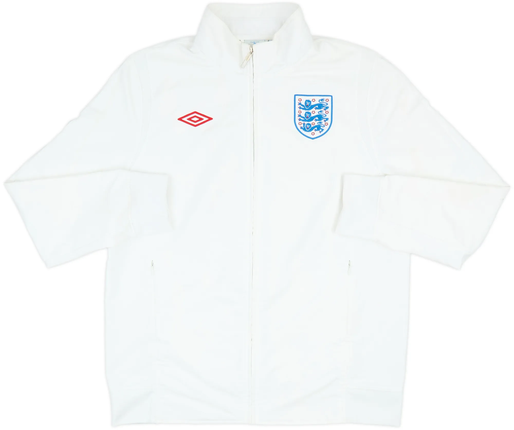 2010-12 England Umbro Track Jacket - 8/10 - (L)