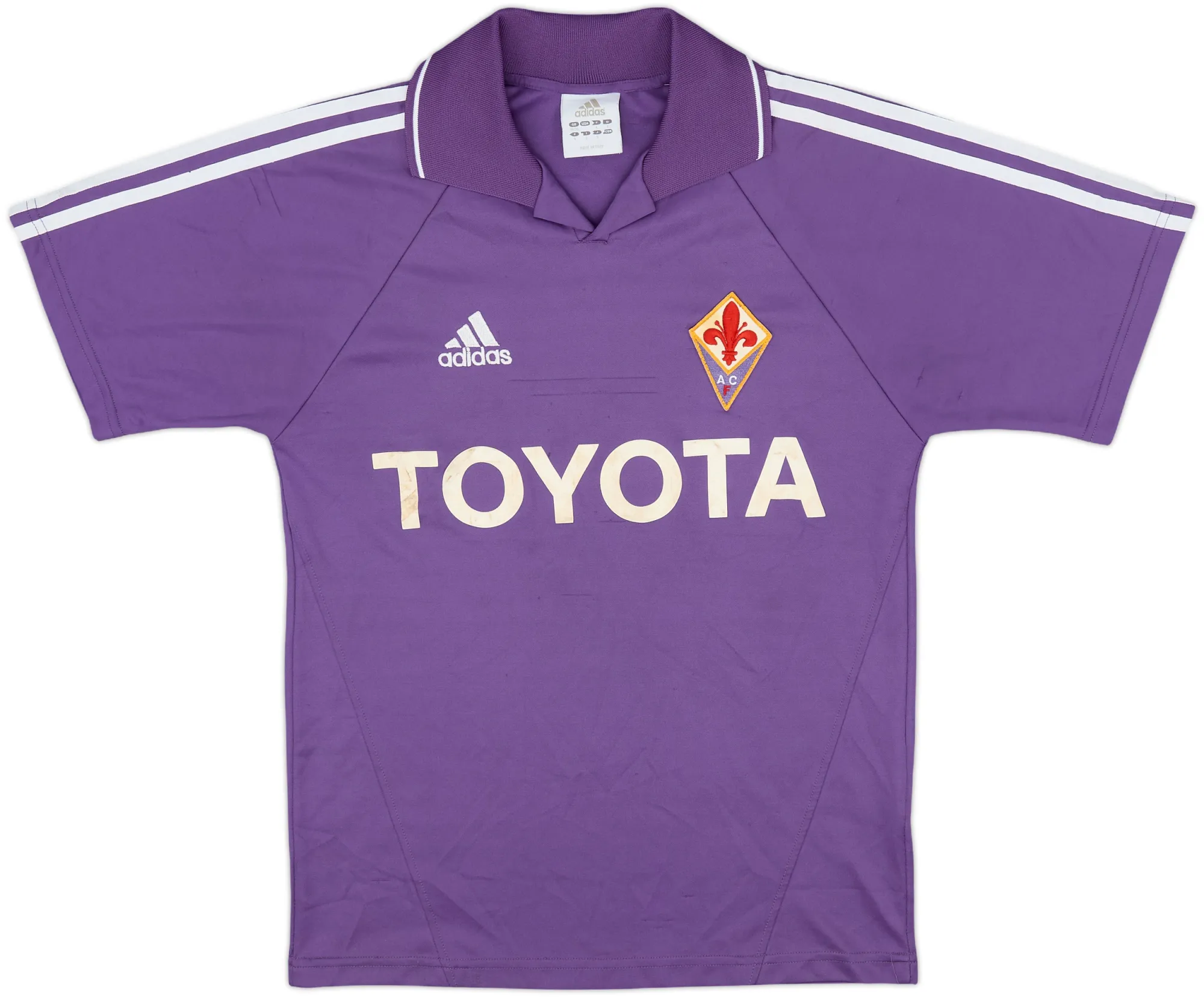 adidas Fiorentina Mens SS Home Shirt 2004/05