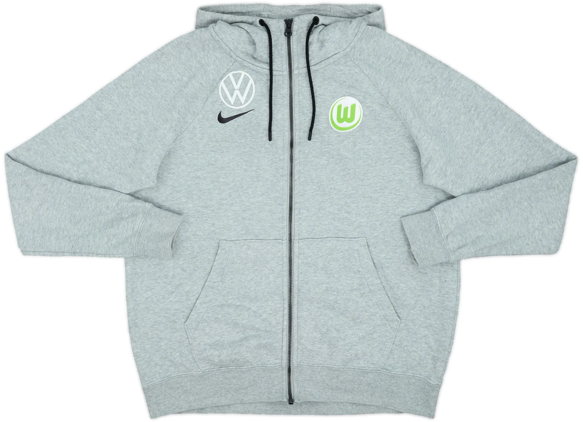 2022-23 Wolfsburg Nike Hooded Track Jacket - 8/10 - (M)