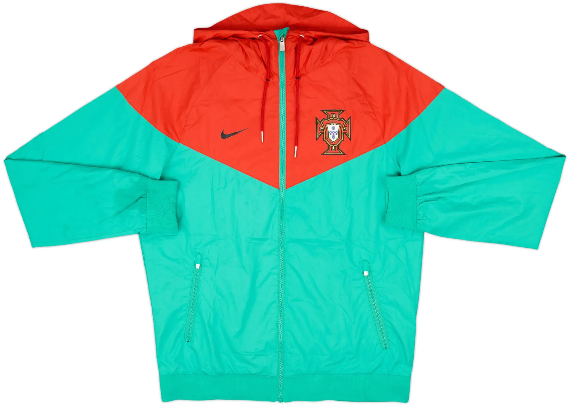 2018-19 Portugal Nike Hooded Track Jacket - 6/10 - (S)