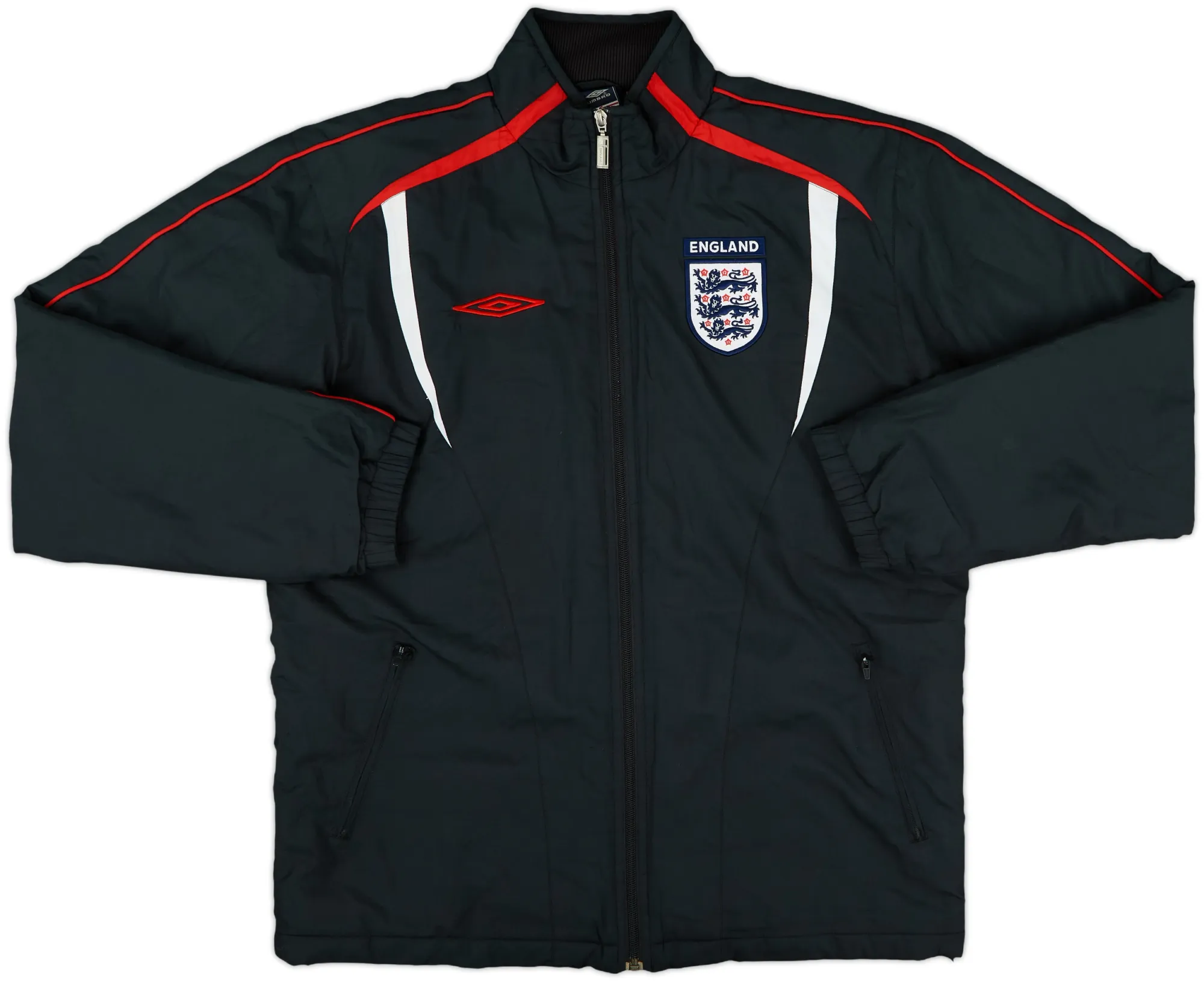 2007-09 England Umbro Padded Bench Coat - 8/10 - (M)