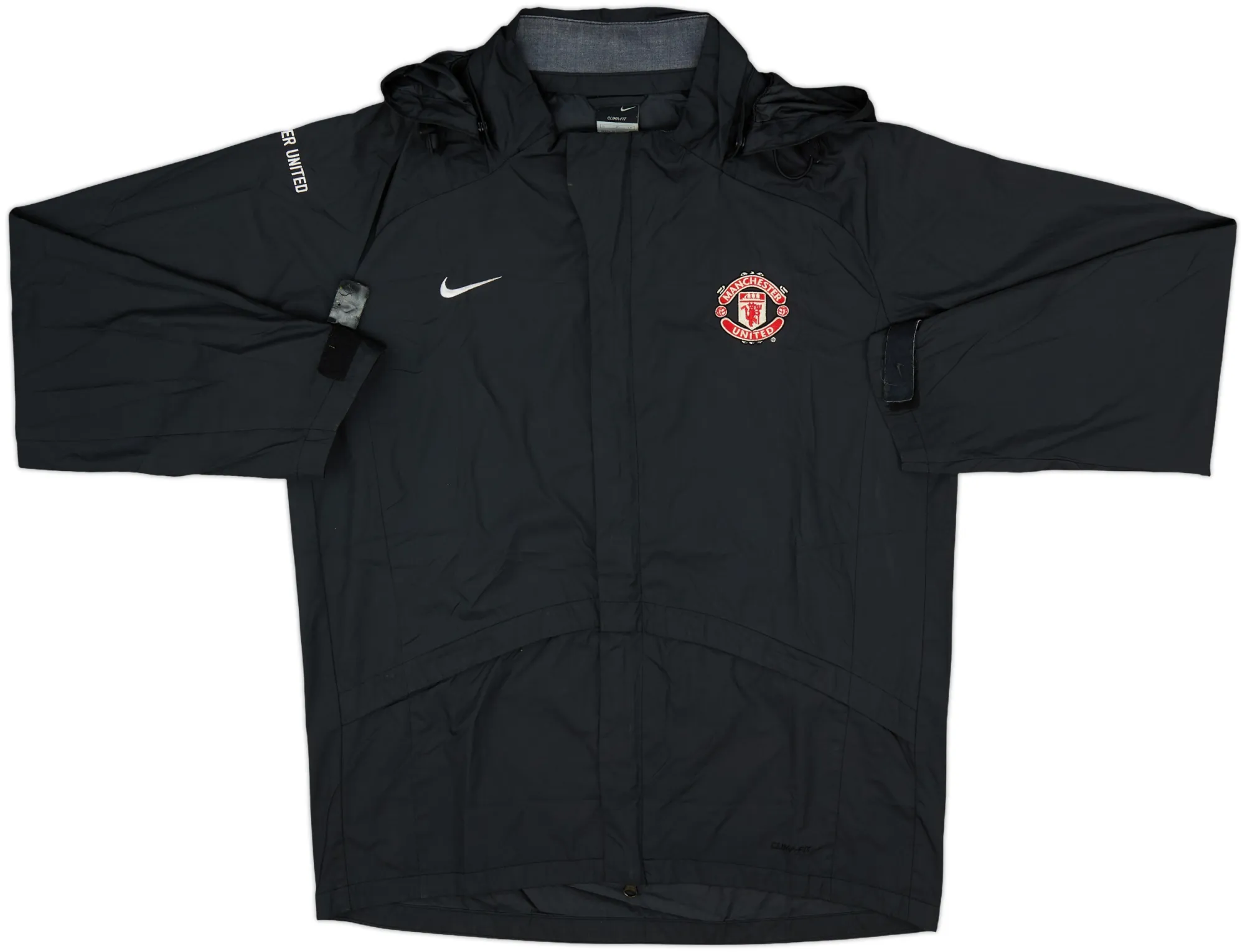 2006-08 Manchester United Nike Hooded Rain Jacket - 7/10 - (S)