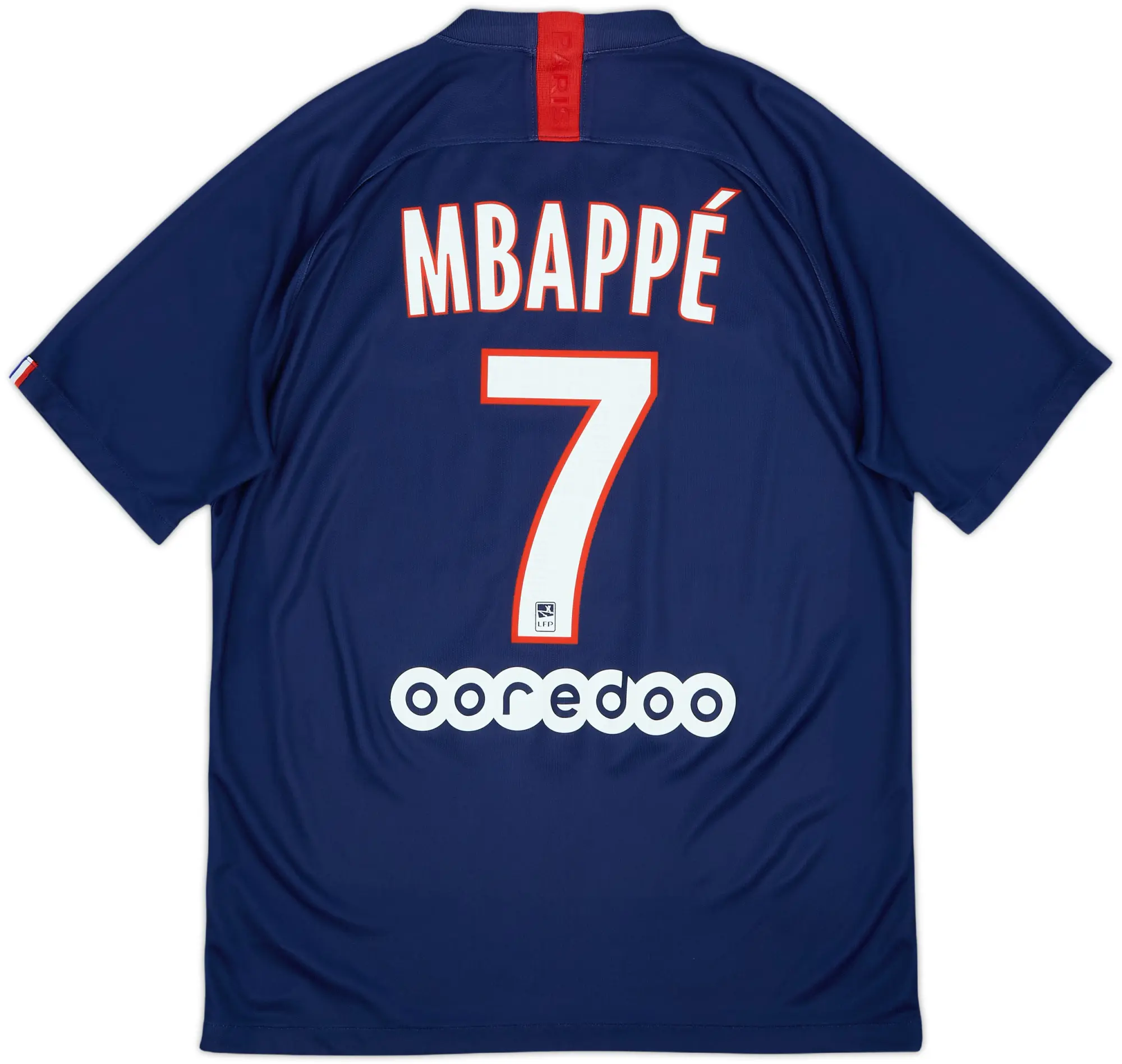 2019-20 Paris Saint-Germain Home Shirt Mbappe #7 - 5/10 - (M)