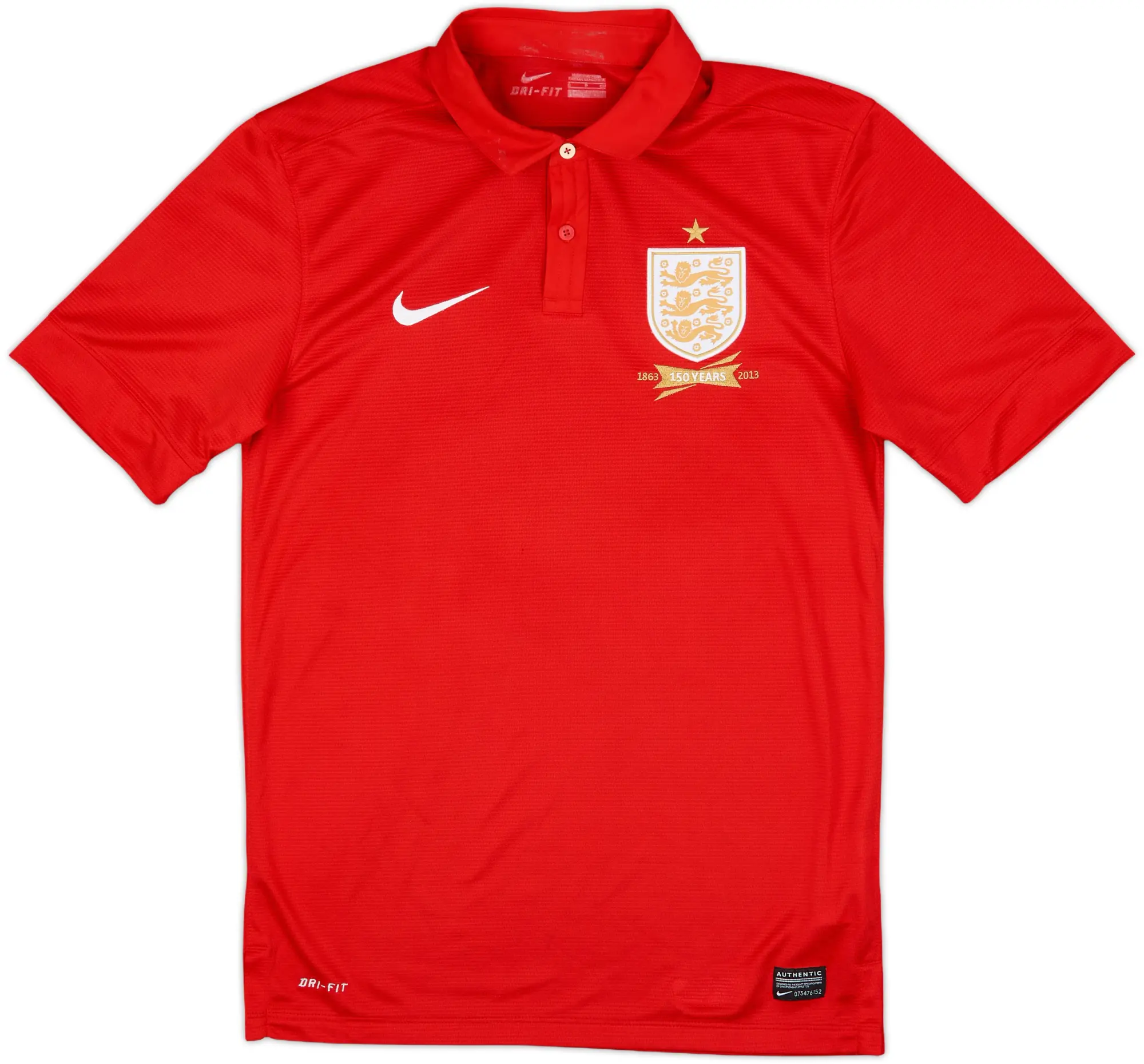 2013 England Away 150th Anniversary Shirt - 5/10 - (S)