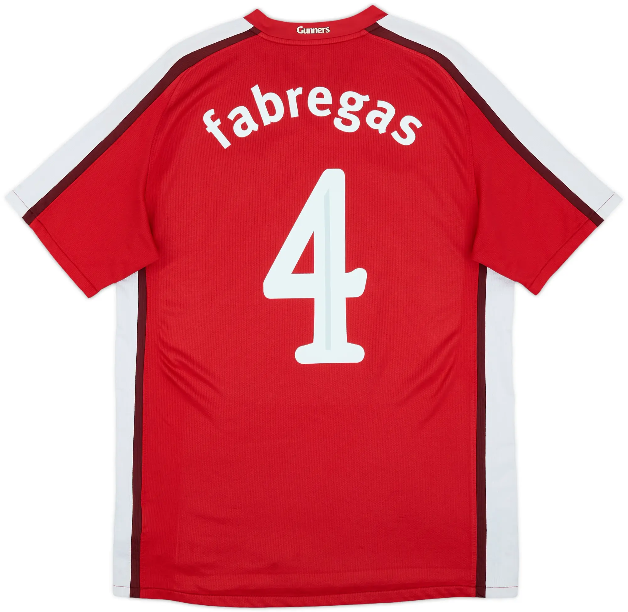 2008-10 Arsenal Home Shirt Fabregas #4 - 6/10 - (L)