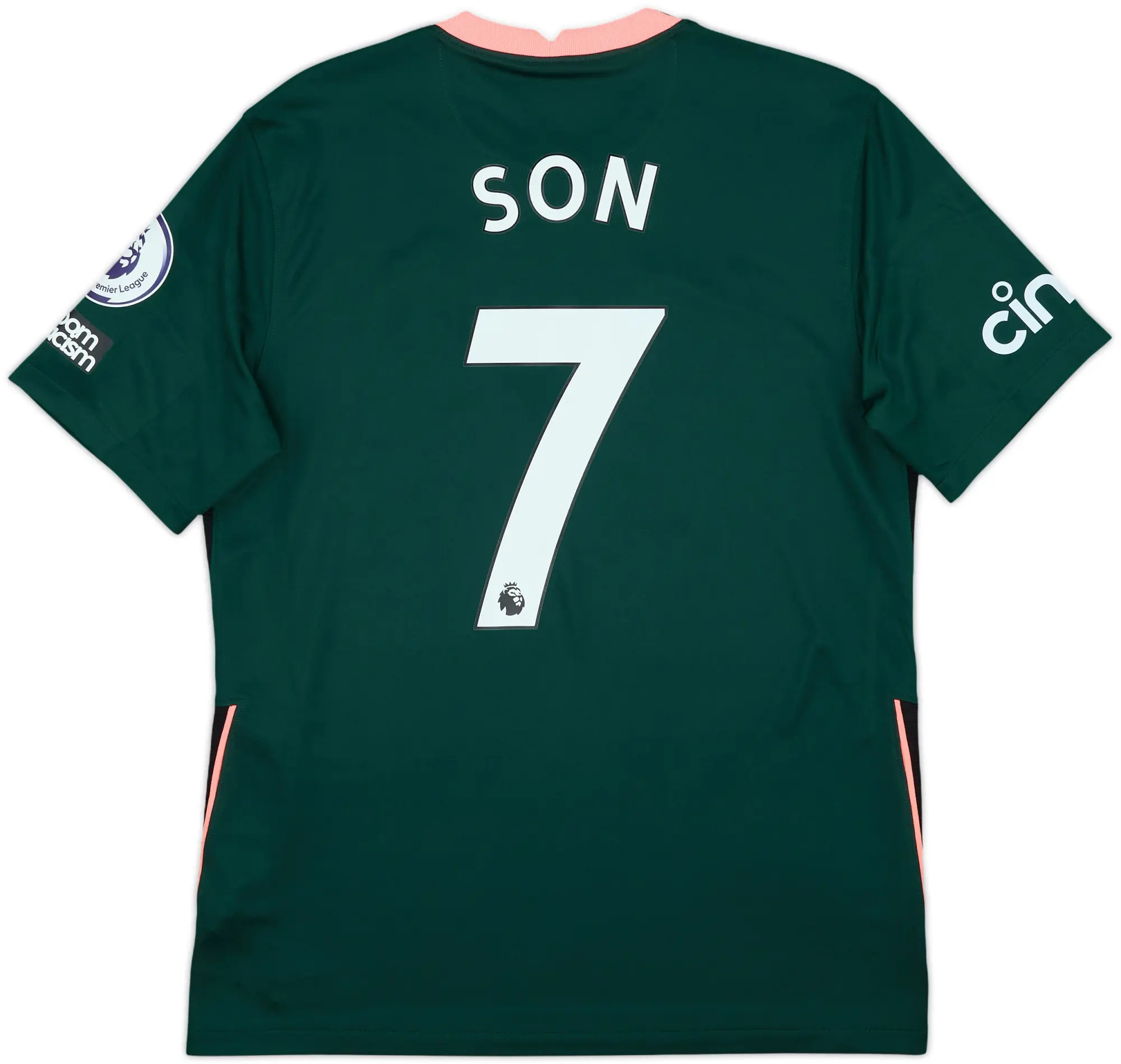 2020-21 Tottenham Away Shirt Son #7 - 10/10 - (M)