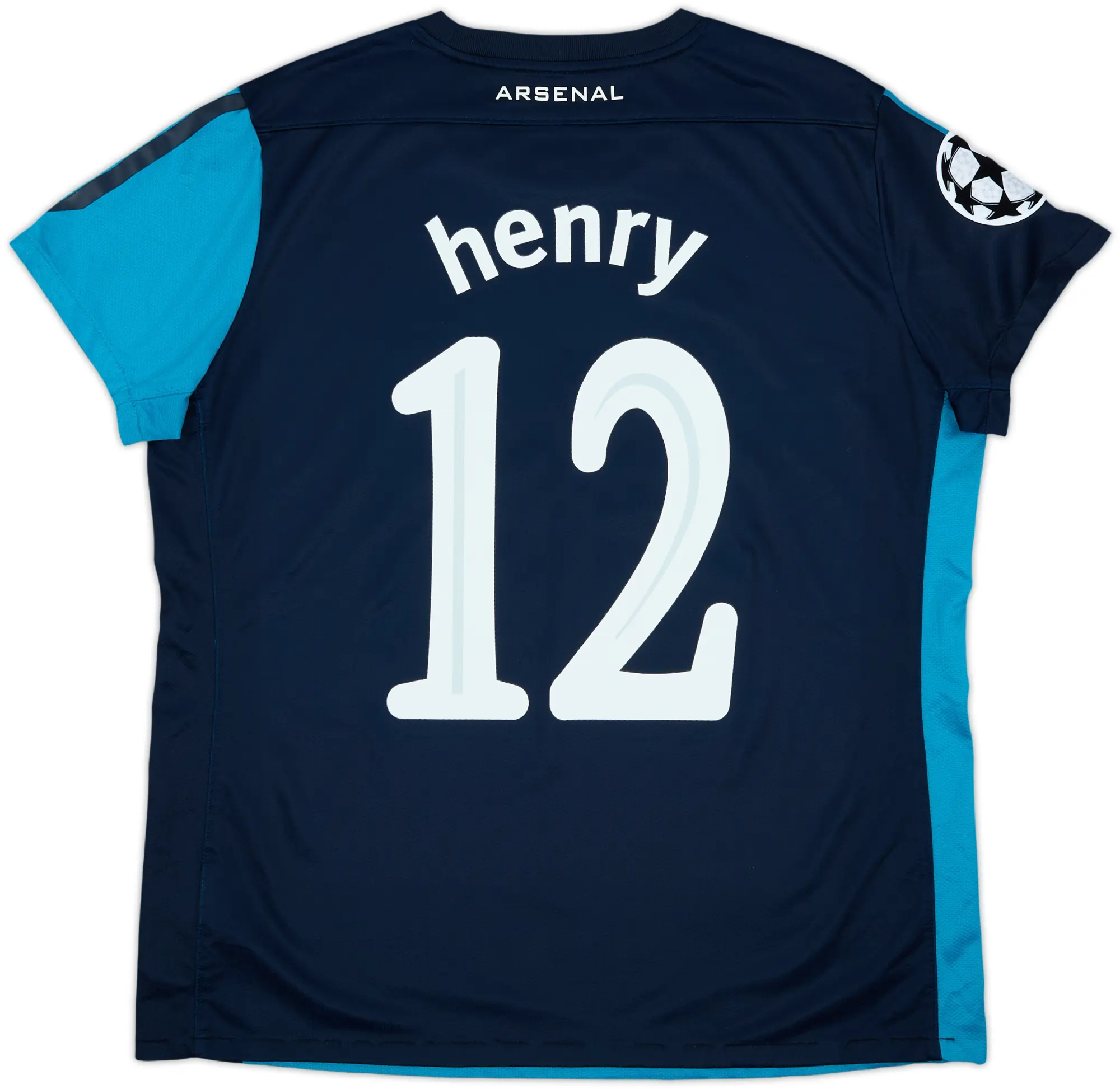 2011-12 Arsenal Away Shirt Henry #12 - 7/10 - (Women's XL)