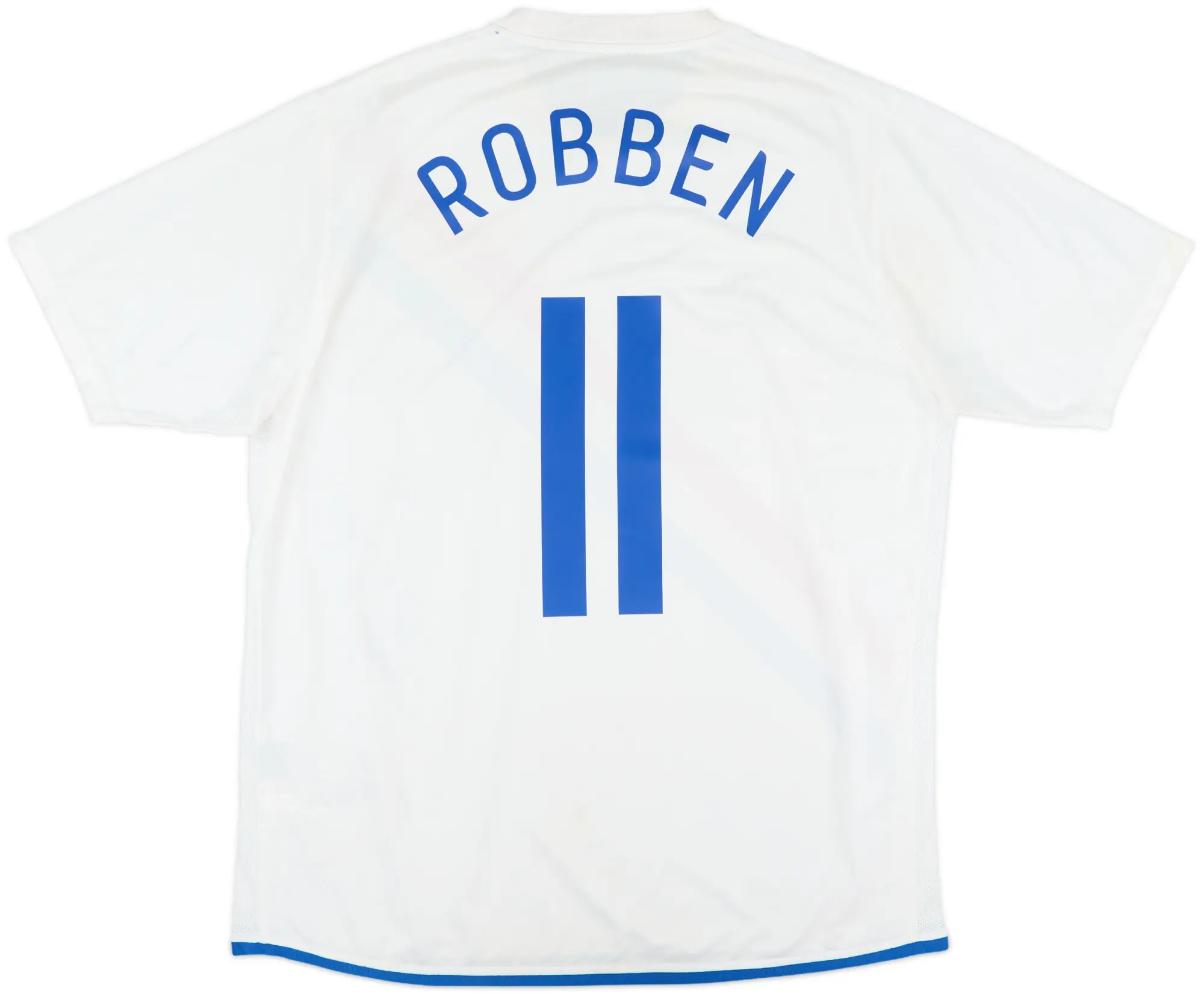 2006-08 Netherlands Away Shirt Robben #11 - 6/10 - (L)