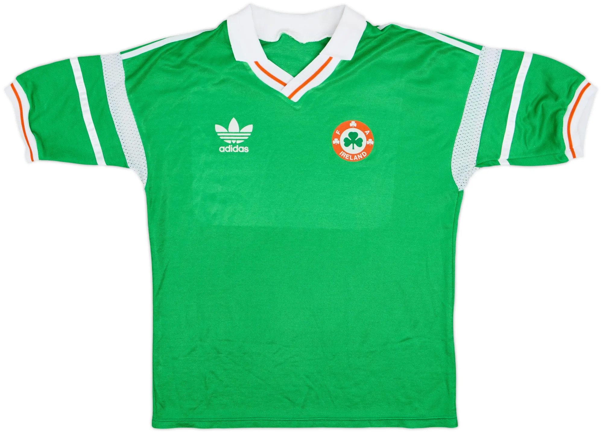 adidas Republic of Ireland Mens SS Home Shirt 1988