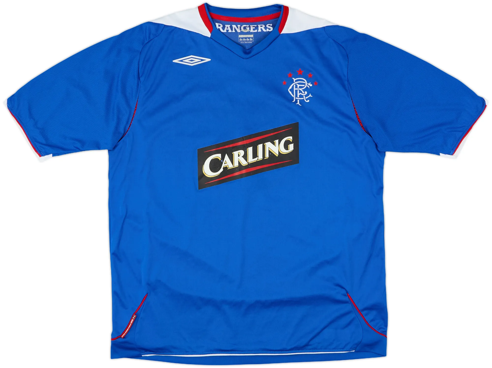 Umbro Rangers Mens SS Home Shirt 2006/07